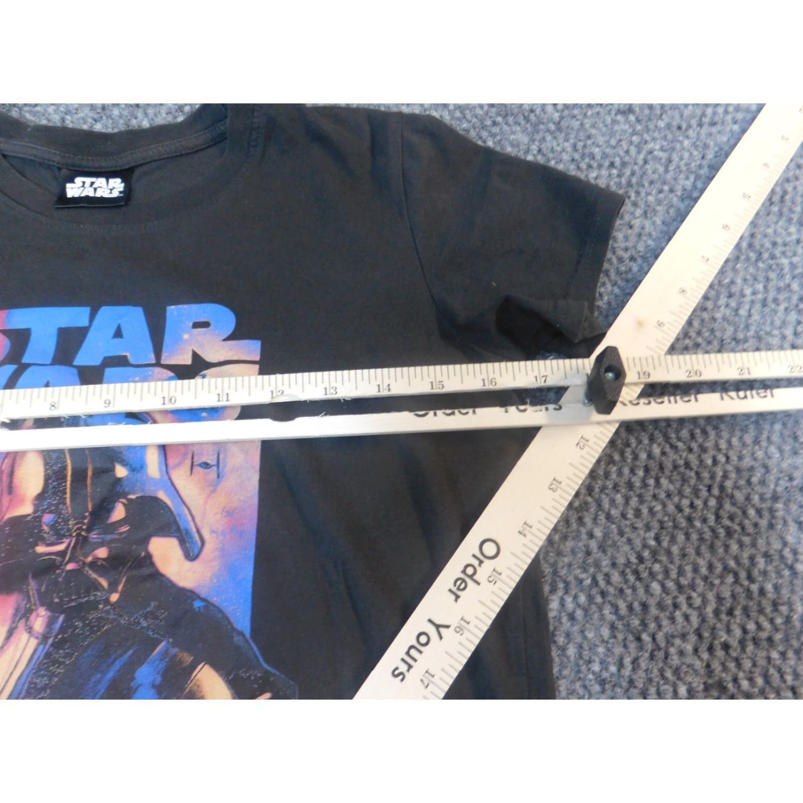 Star Wars Star Wars Womens Shirt XS Gray Crew Neck Pullover T-Shirt Casual Cotton Rayon Stars Regular Short Sleeve Button Vintage No Size XS / US 0-2 / IT 36-38 - 6 Thumbnail