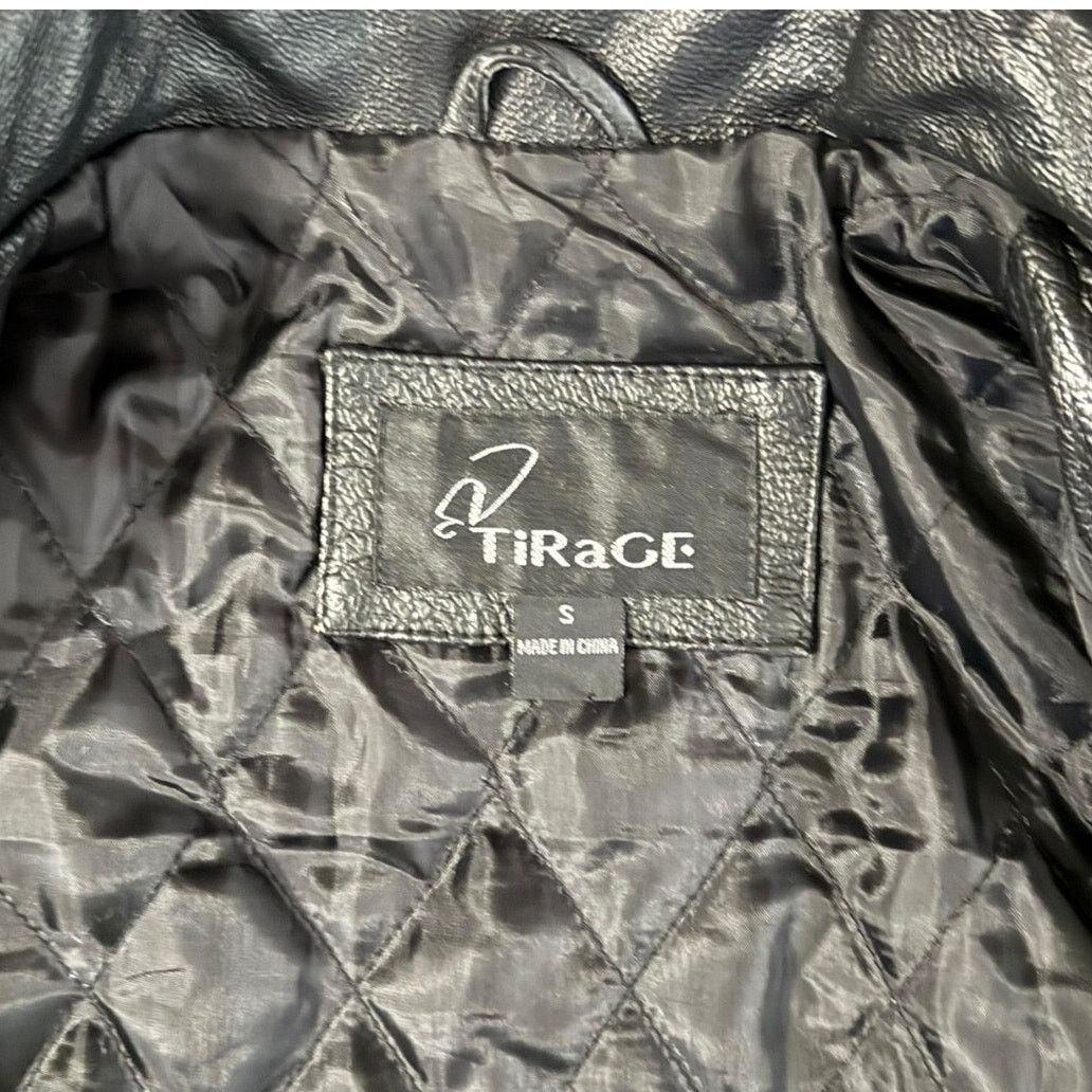 Other Triage Leather Jacket Sleek Winter Armor Zip Up Cold-Proof Size S / US 4 / IT 40 - 2 Thumbnail