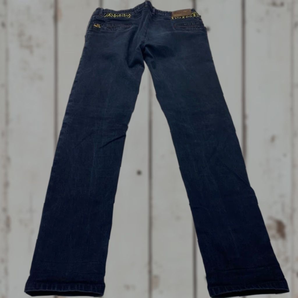 CO KOYO Mens Jeans 36x33 Blue Denim Stretch Relaxed Straight 8520 Size US 36 / EU 52 - 1 Thumbnail