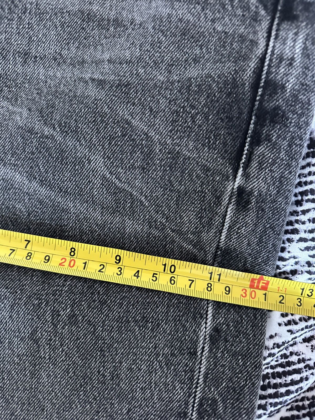 Balenciaga [S] Fall22 The Lost Tape Gray flared jeans Size US 33 - 13 Thumbnail