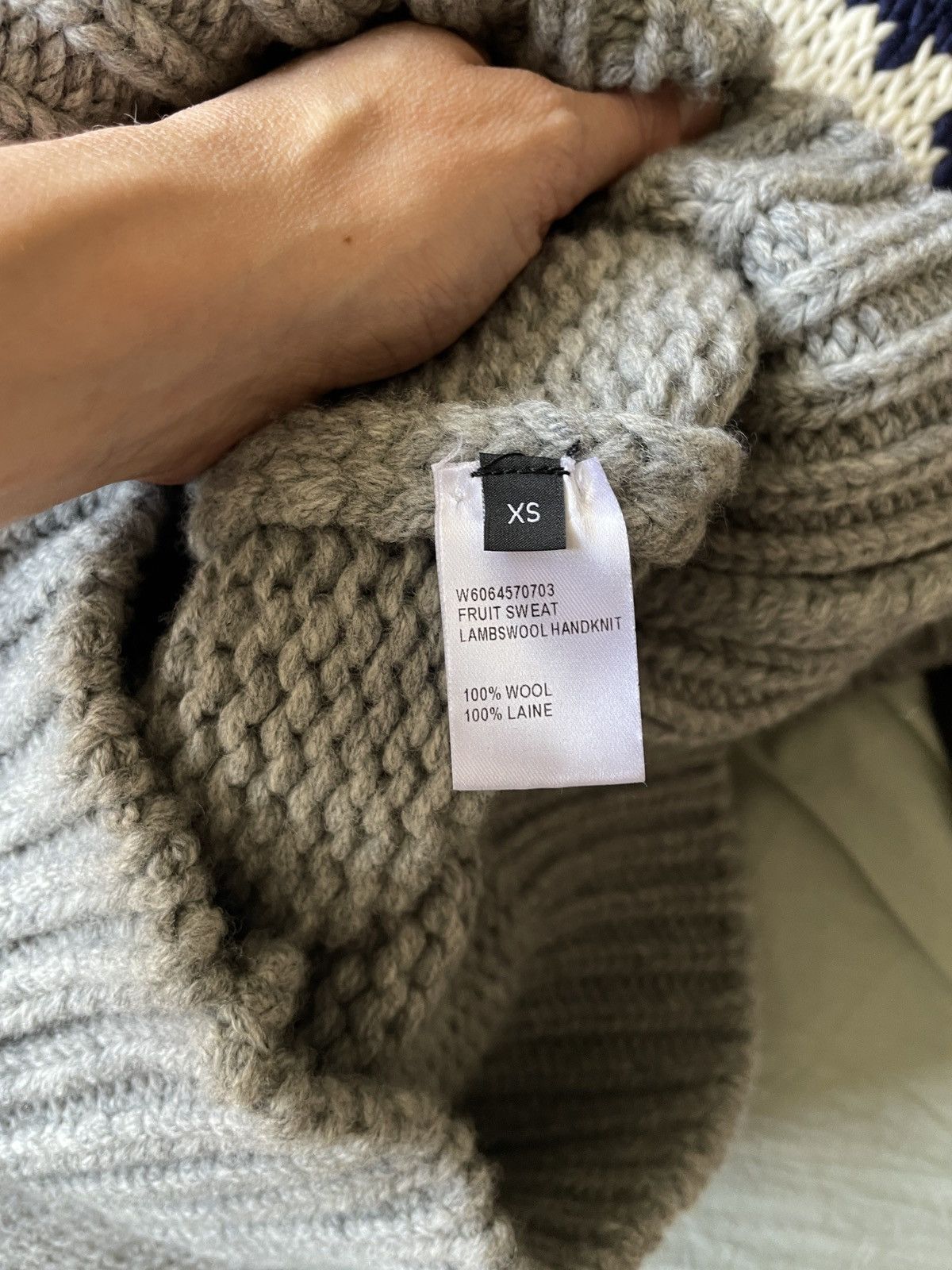Joseph Joseph Chunky Hand-Knit Lambswool Turtleneck RRP €700 Size XS / US 0-2 / IT 36-38 - 6 Thumbnail