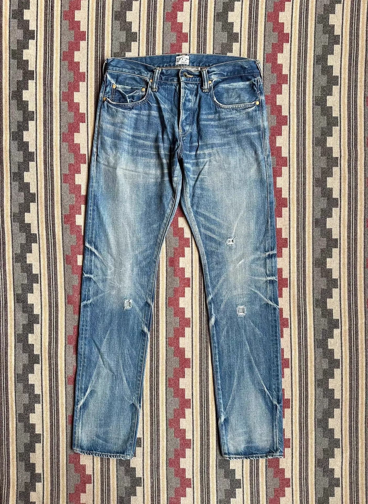 Prps Prps Noir P85P02FBL Heavy Wash Distressed Jeans 32 Size US 32 / EU 48 - 1 Thumbnail