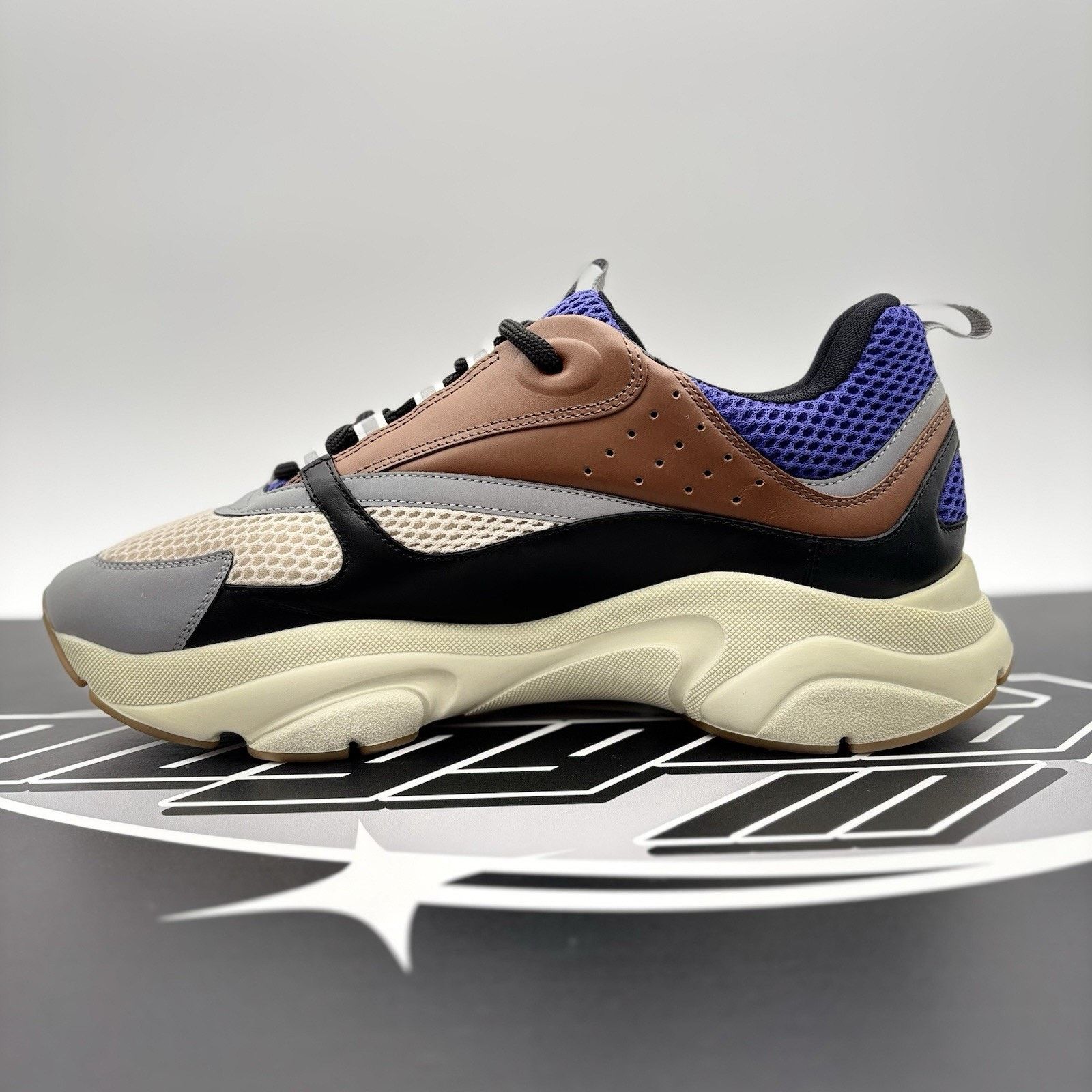 Dior Dior B22 Sneaker ' Coffee Violet ' | SUPER CLEAN! Size US 13 / EU 46 - 4 Thumbnail