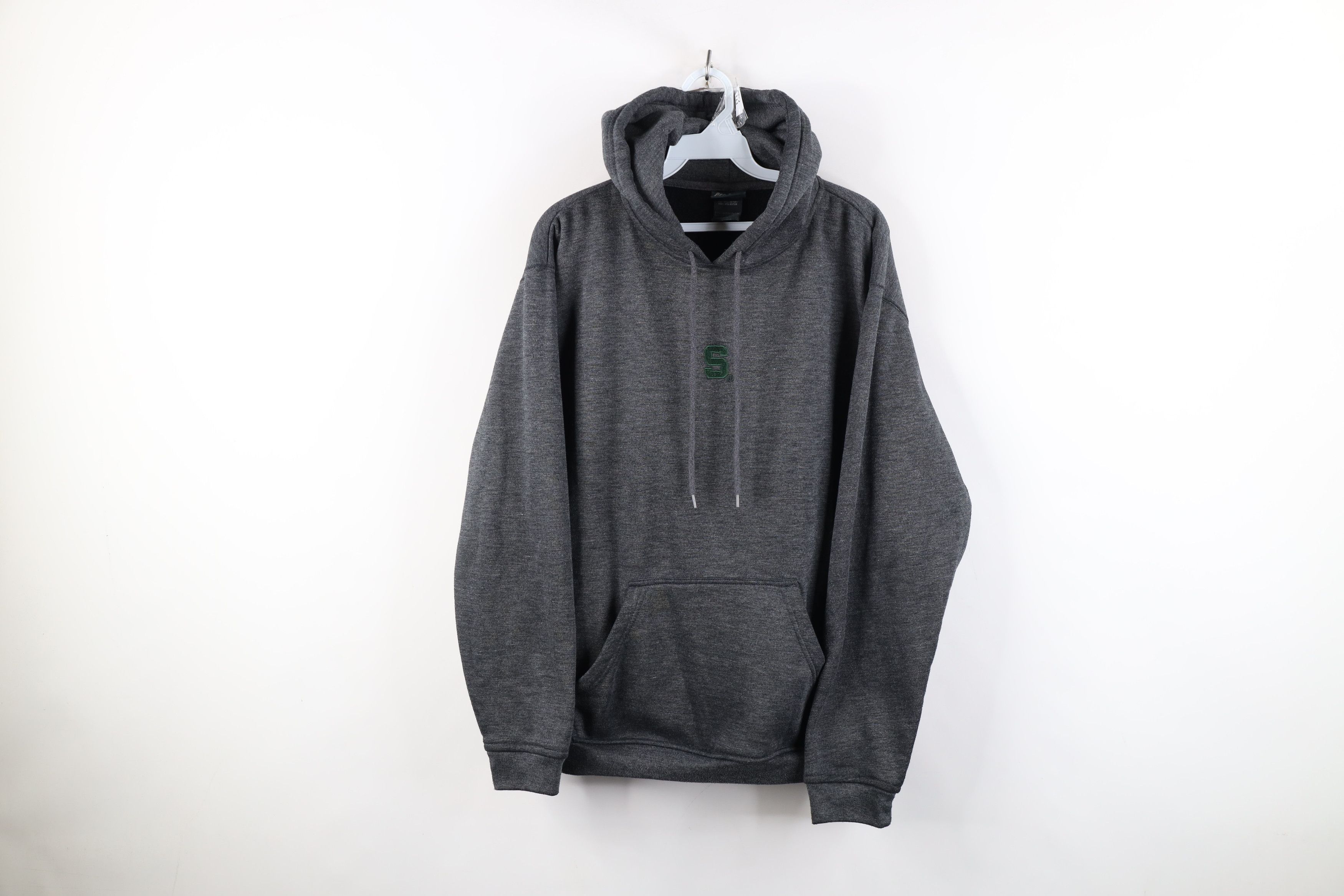 Vintage Vintage 90s Y2K Michigan State University Hoodie Sweatshirt Size US M / EU 48-50 / 2 - 1 Thumbnail