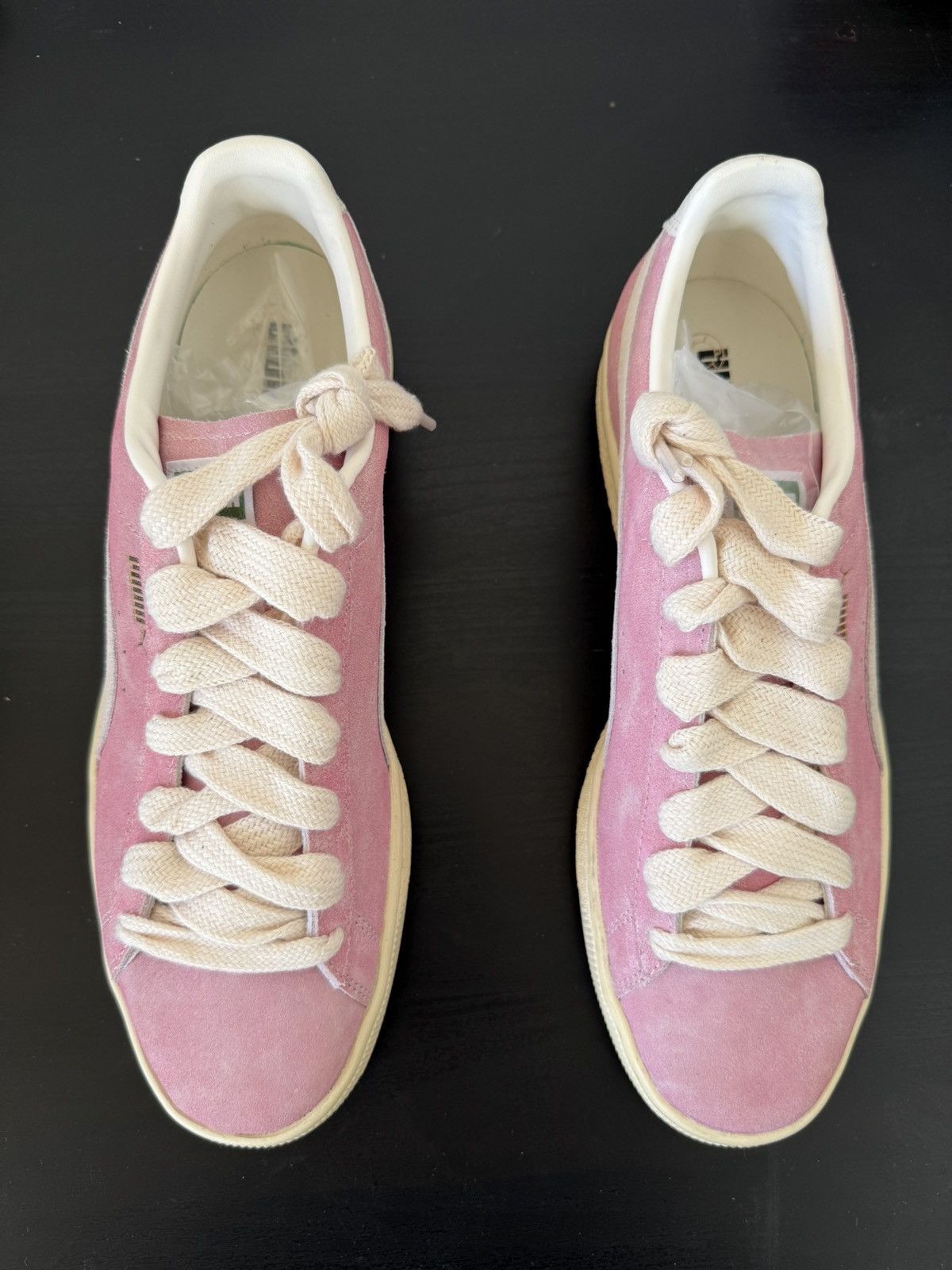 Puma 🔥❤️🔥❤️ RARE PUMA RHUIGU PINK SUEDE SHOES Size US 10.5 / EU 43-44 - 2 Thumbnail
