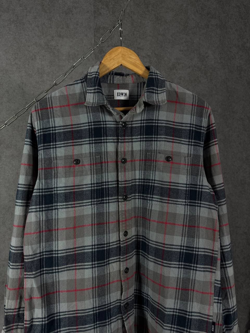 Edwin Edwin designer Japanese flannel shirt Size US M / EU 48-50 / 2 - 3 Thumbnail