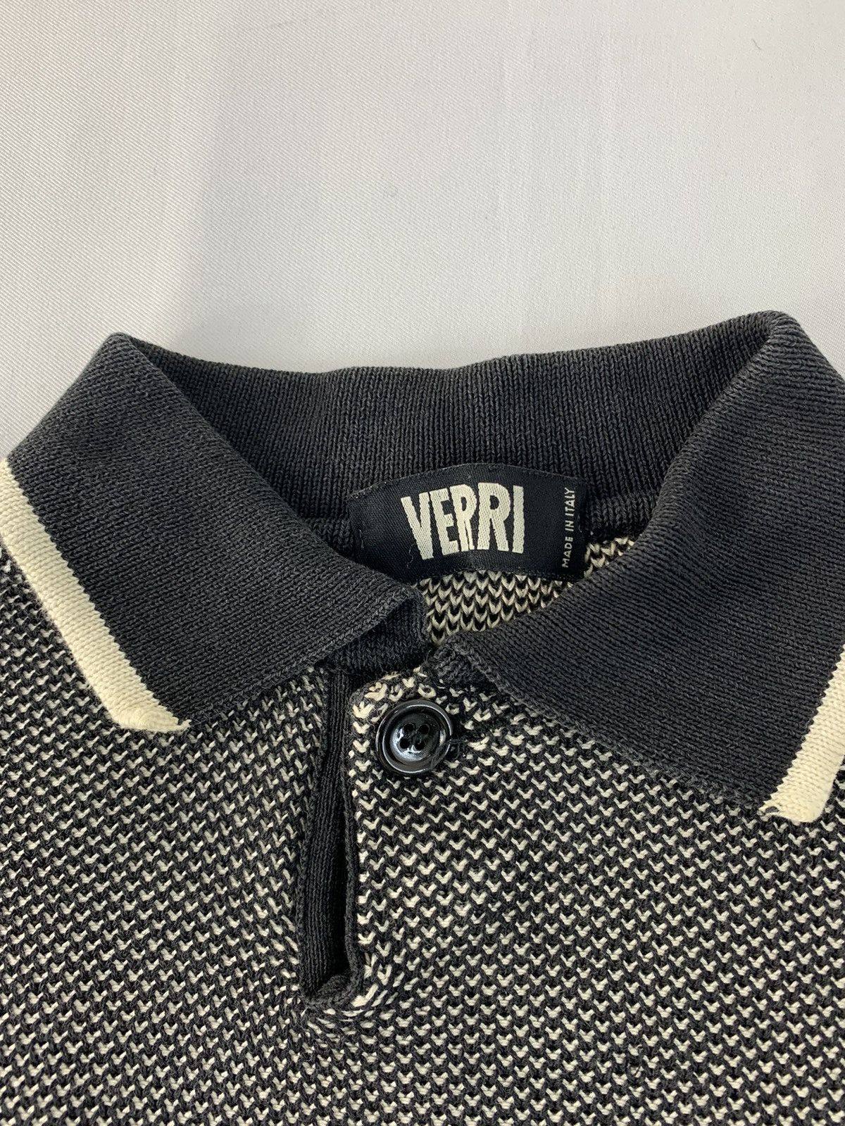 VERRI 90s Verri Made In Italy Plain Polo Tee T-shirt Size US M / EU 48-50 / 2 - 4 Thumbnail