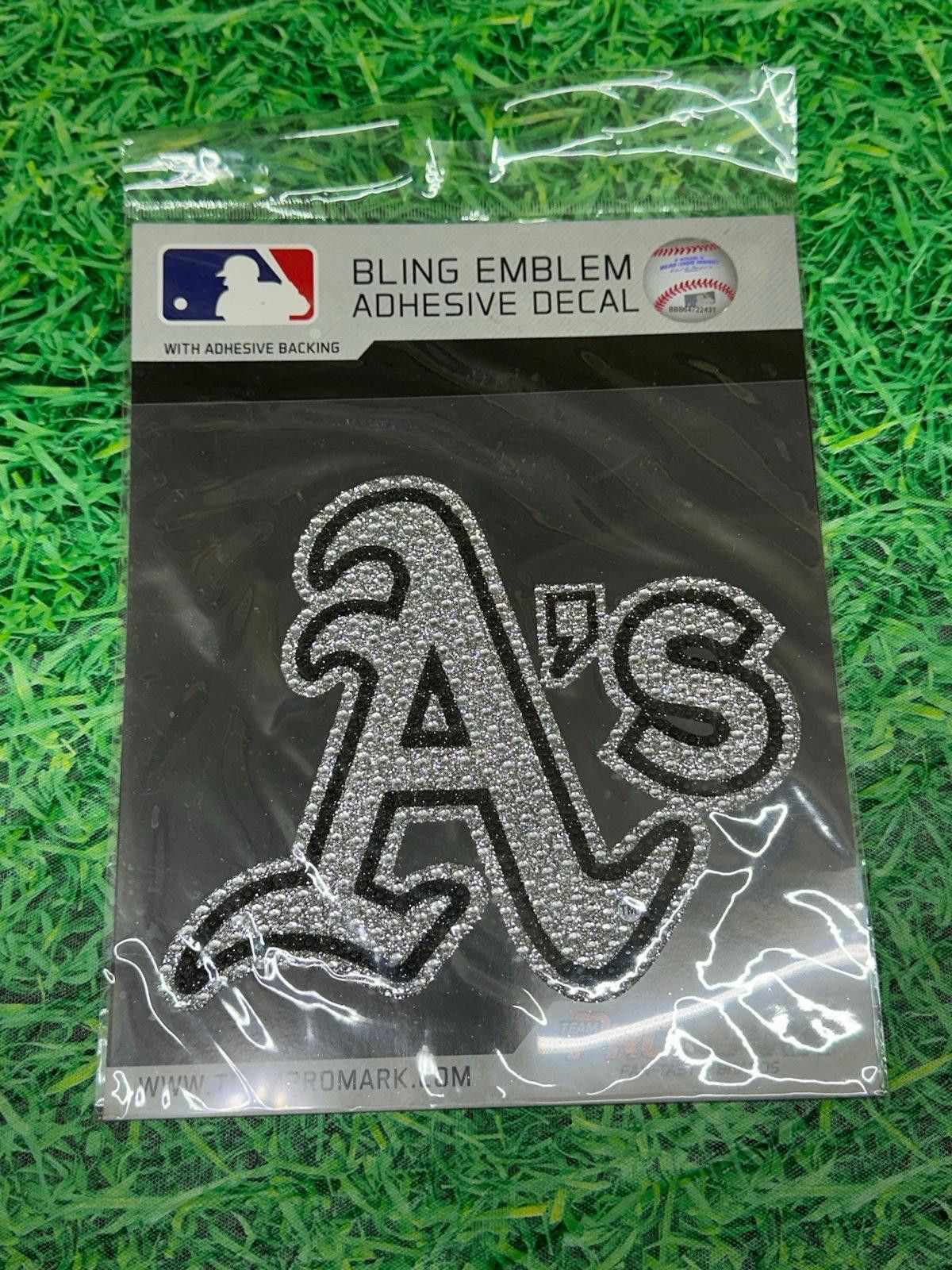 MLB Oakland Athletics Auto Emblem [NEW] MLB Decal Sticker Size ONE SIZE - 1 Thumbnail