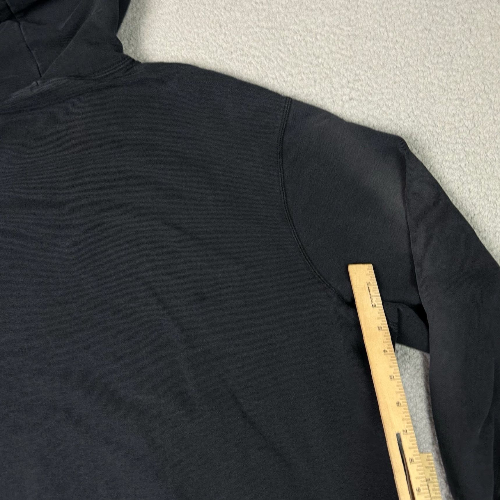 Nike Nike Hoodie Mens 2XL Black Club Swoosh Logo Kangaroo Essential Faded Distressed Size US XXL / EU 58 / 5 - 7 Thumbnail