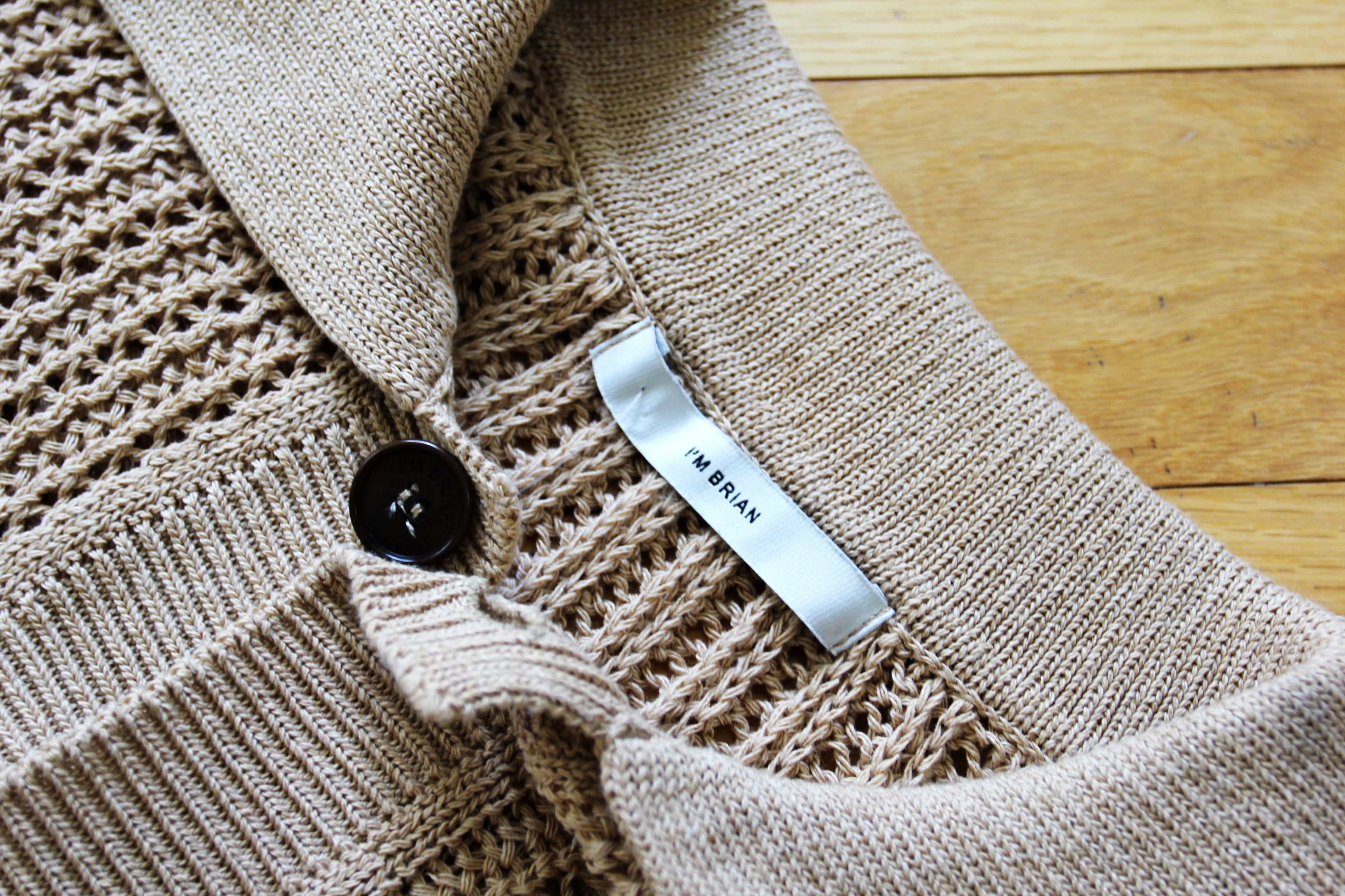 Other BNWT SS25 I'M BRIAN KNIT SHORT SLEEVE CARDIGAN S Size US S / EU 44-46 / 1 - 8 Thumbnail