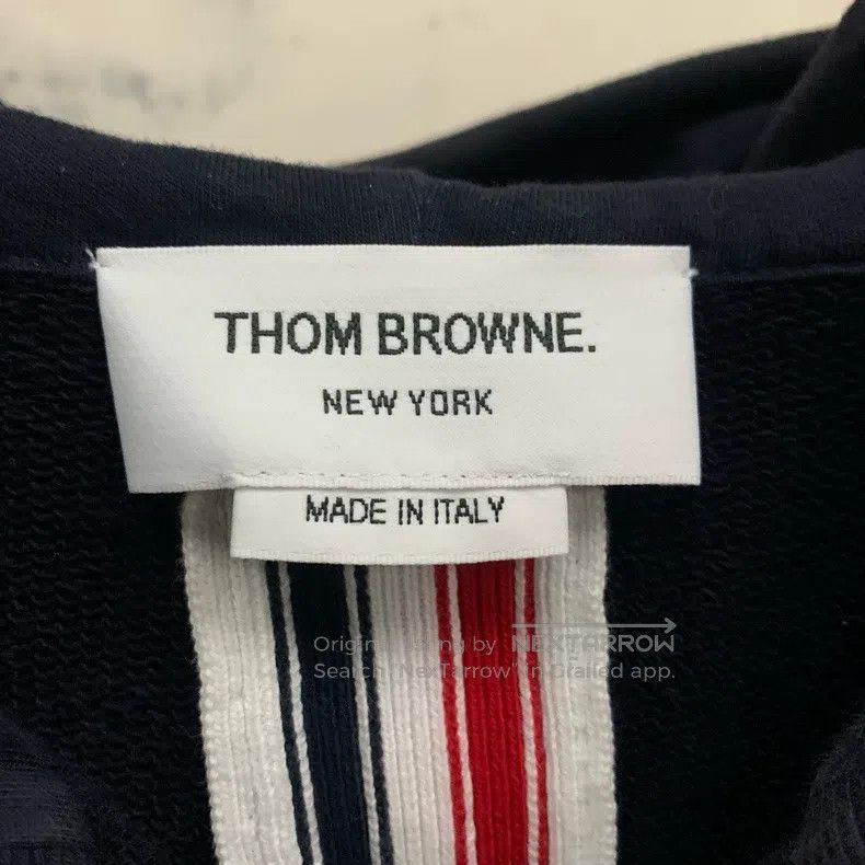 Thom Browne Thom Browne Blue and green zipper hoodie Size US L / EU 52-54 / 3 - 4 Thumbnail