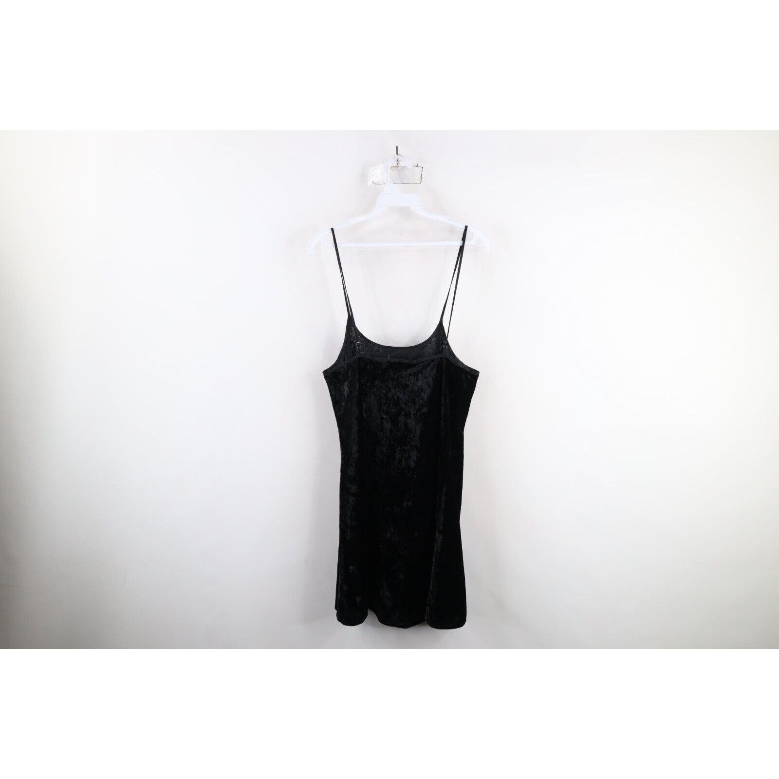 Vintage Vintage 90s Y2K Streetwear Babydoll Velvet Velour Dress Size S / US 4 / IT 40 - 10 Thumbnail
