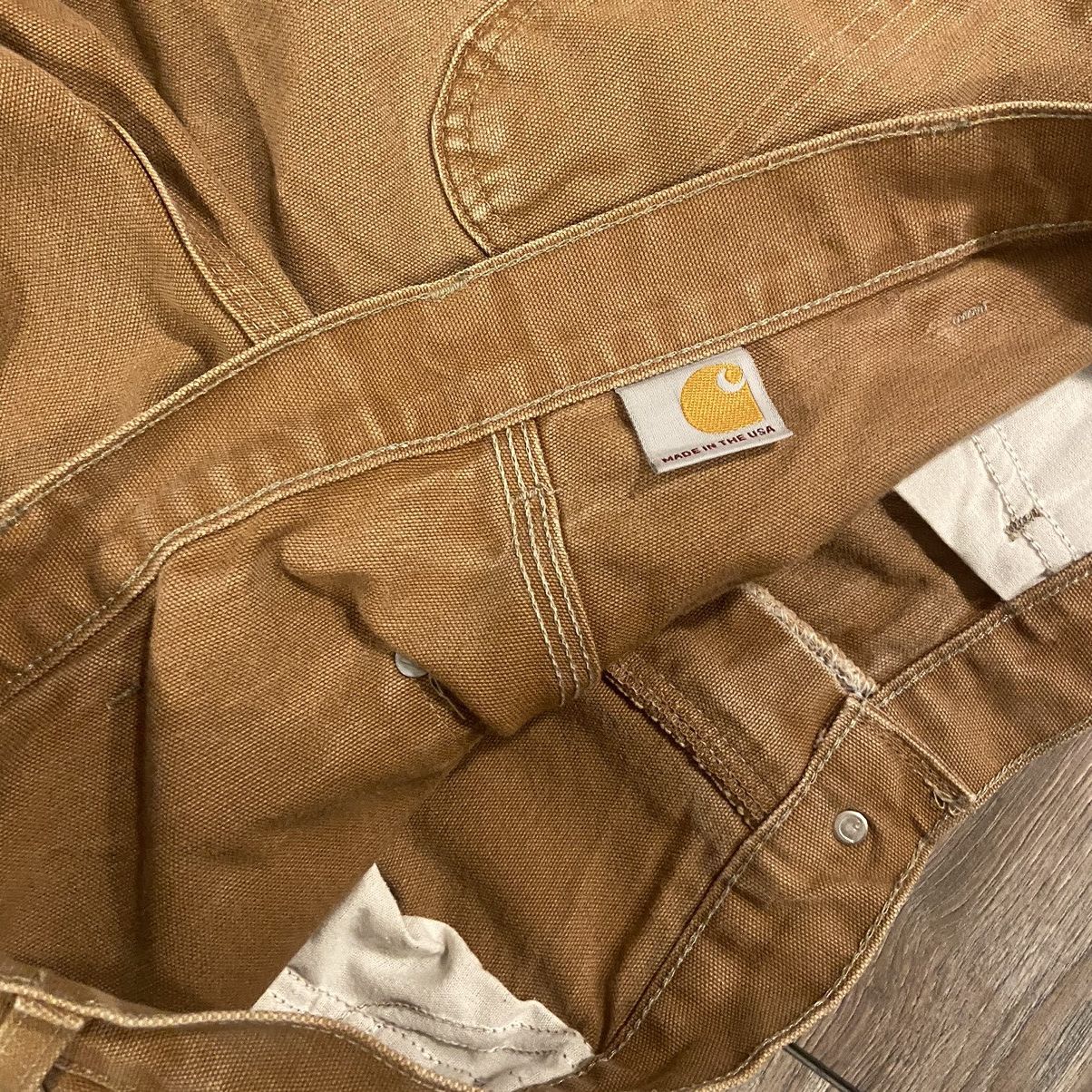 Carhartt × Vintage Carhartt 125th Anniversary Double Knees Duck Brown Size US 34 / EU 50 - 5 Thumbnail