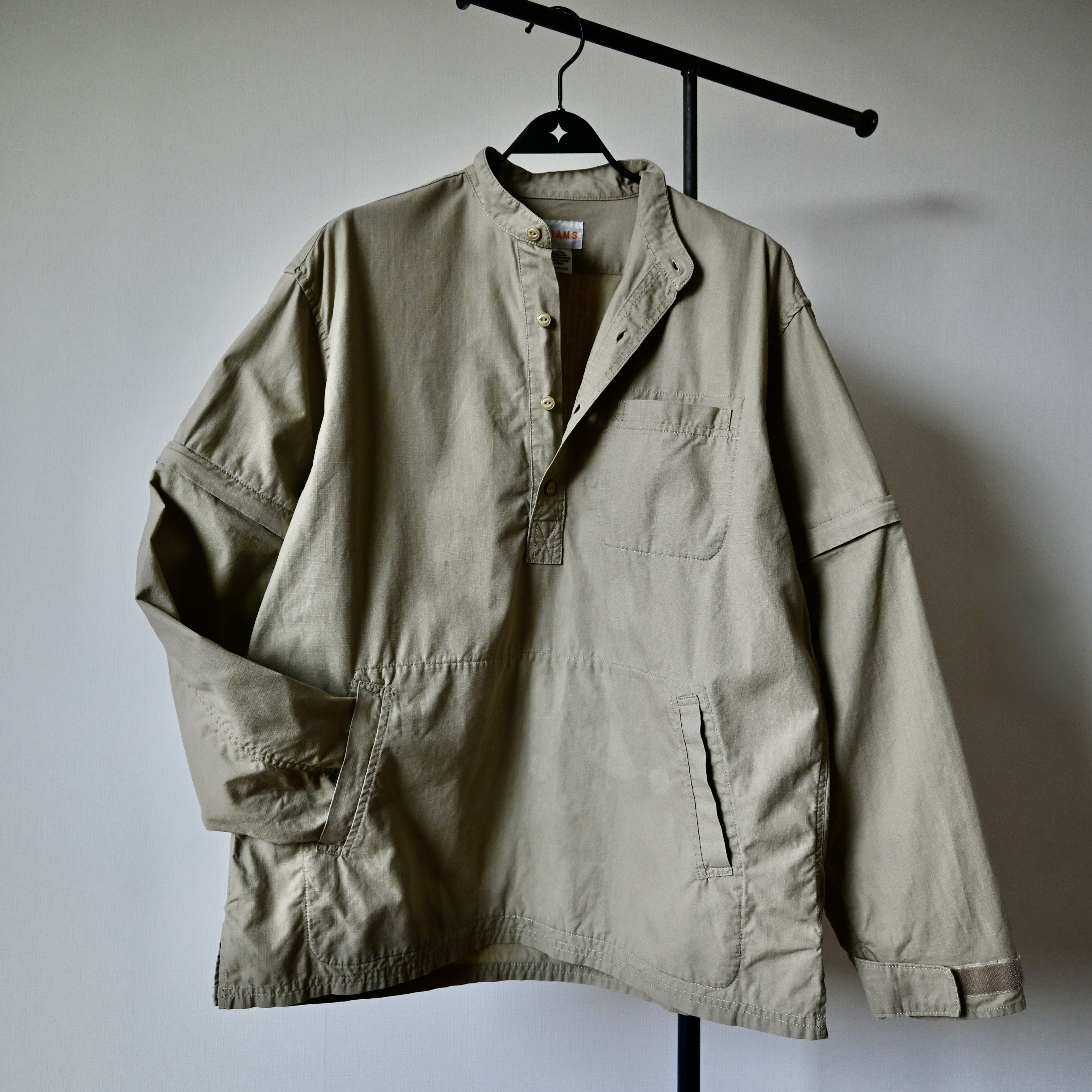 Beams Japan VTG 1990-2000s BEAMS 2-way sleeve pullover military jacket Size US L / EU 52-54 / 3 - 1 Thumbnail