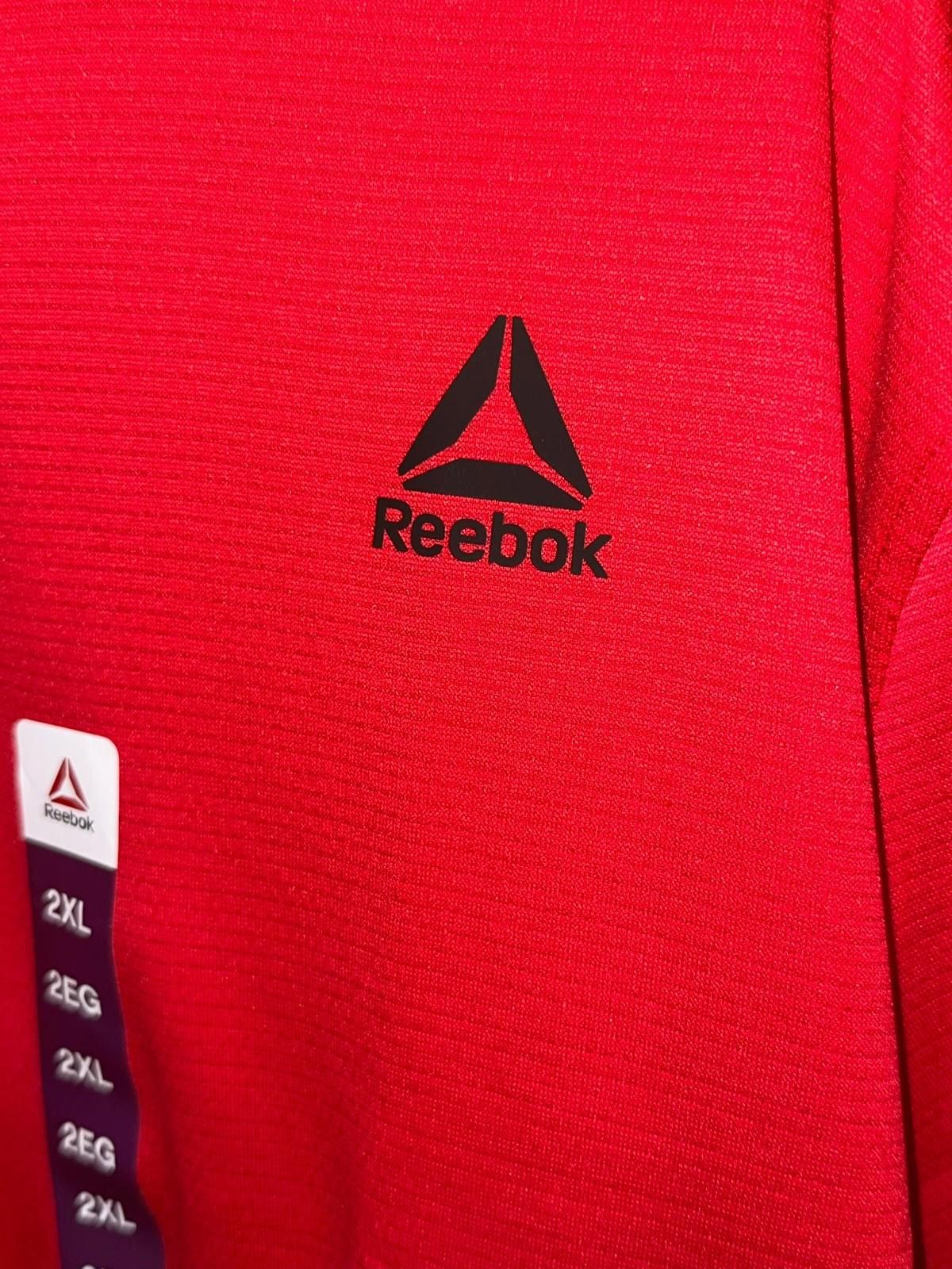 Reebok Reebok Classic Polo 2XL | Red w/ Black Collar | NWT Size US XXL / EU 58 / 5 - 5 Thumbnail