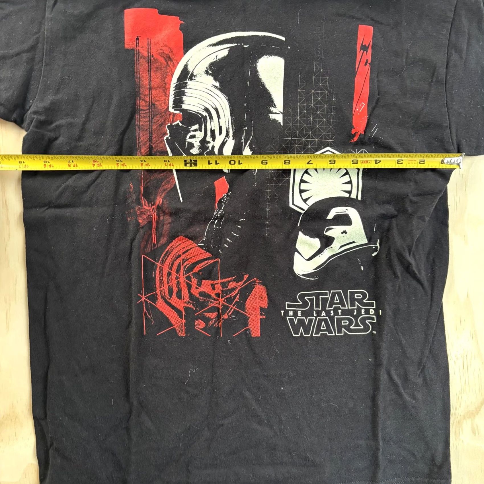 Star Wars VINTAGE Star Wars Shirt Mens Large Black Kylo Ren Stormtrooper Last Jedi Graphic Tee Size US L / EU 52-54 / 3 - 4 Thumbnail