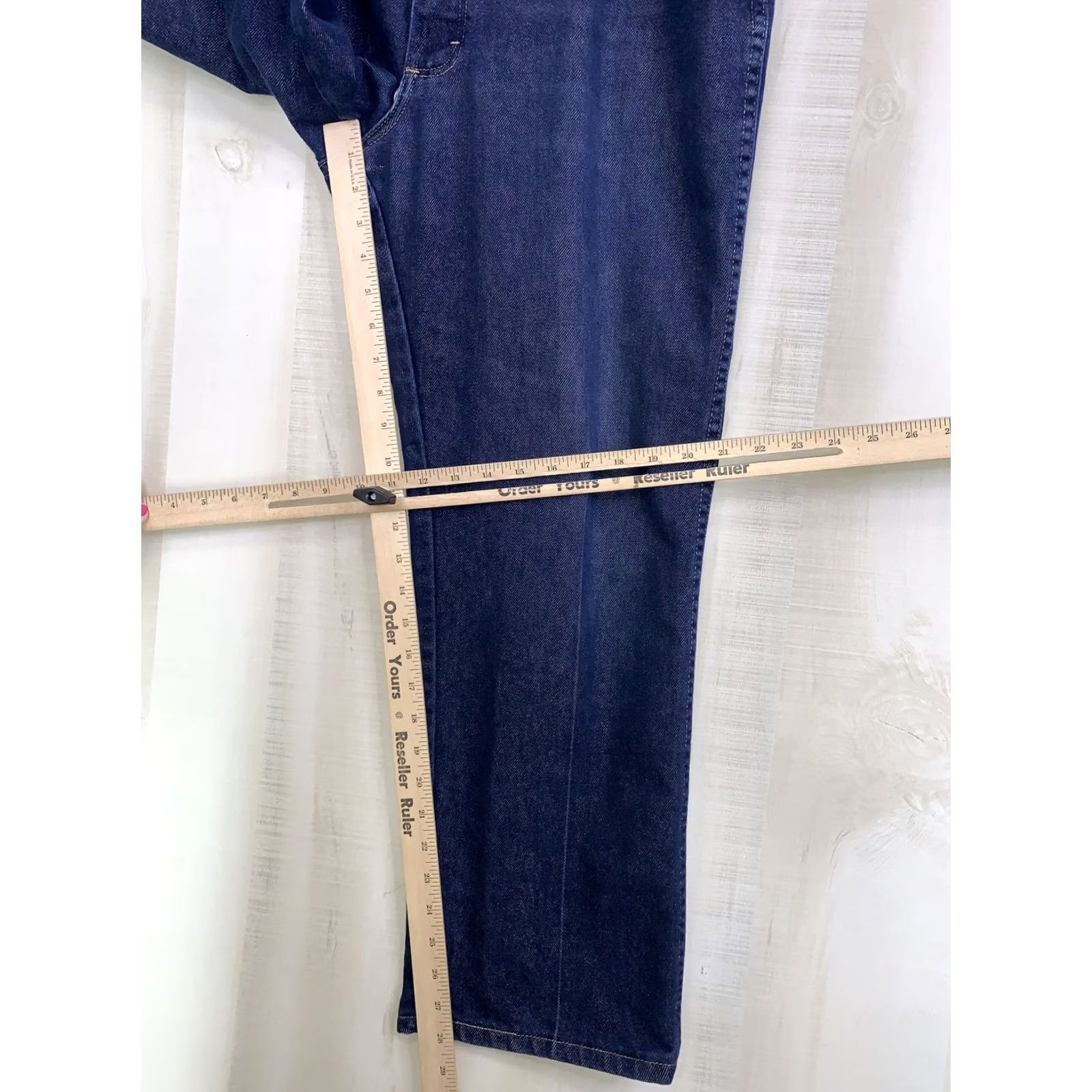 Wrangler VINTAGE Wrangler Jeans Indigo Wash Straight Mens 38x29 USA Made-11520 Size US 38 / EU 54 - 3 Thumbnail
