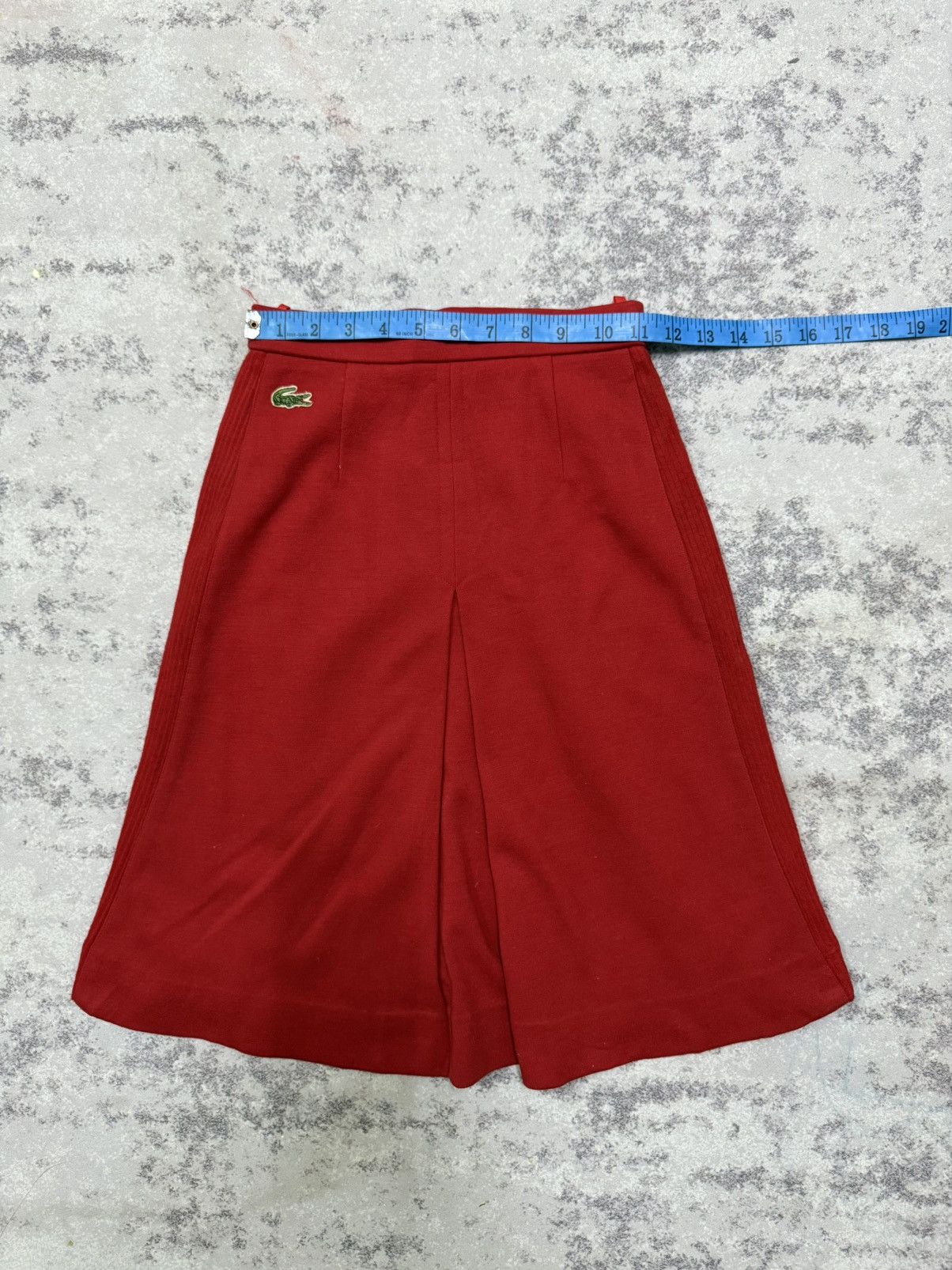 Lacoste Vintage Lacoste wide leg cullote skirt Size 22" - 17 Thumbnail