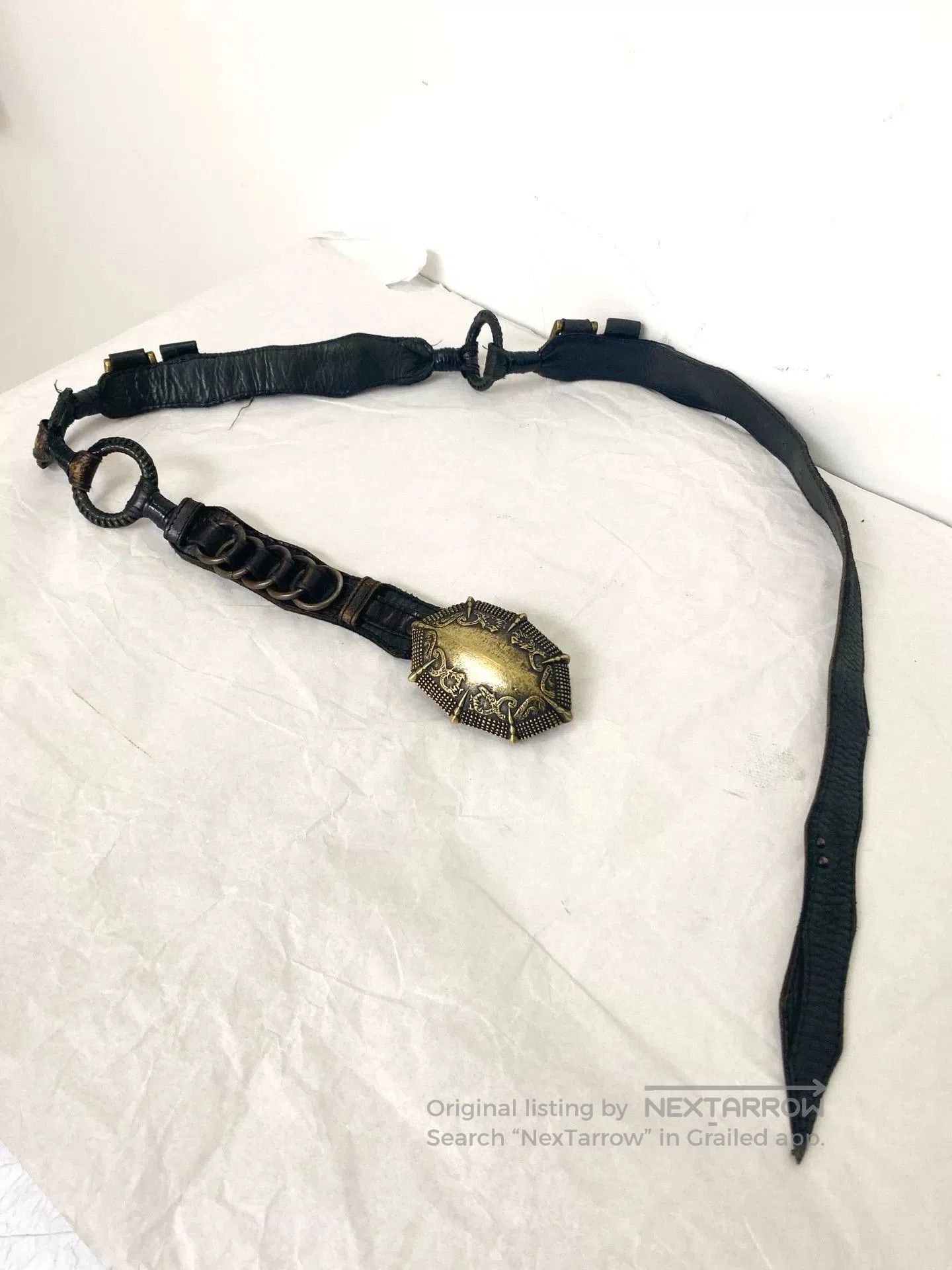 KMRii Kmrii Leather Belt. Size ONE SIZE - 1 Thumbnail