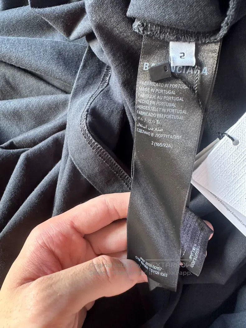 Balenciaga Balenciaga Short Sleeve Size US M / EU 48-50 / 2 - 4 Thumbnail