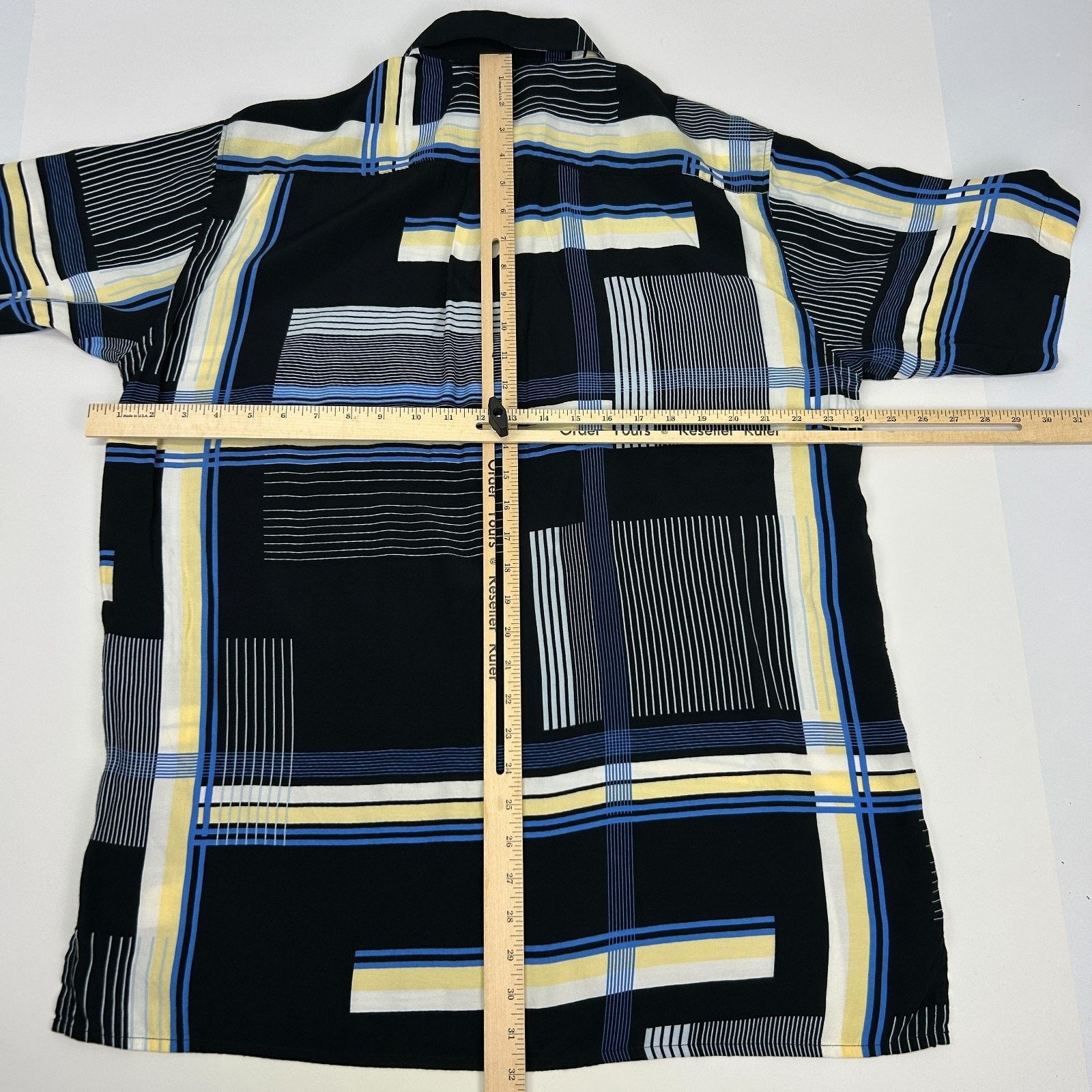 Vintage Vintage 90s Georg Roth of Germany Button Front Shirt Black L Size US L / EU 52-54 / 3 - 6 Thumbnail