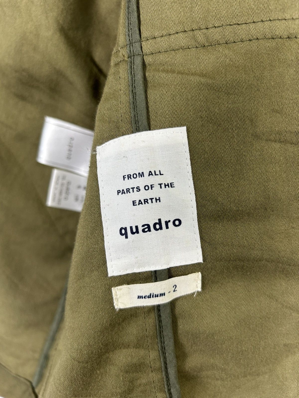 Japanese Brand 🔥Quadro Workwear Style Double Breast Coat Jacket Size US S / EU 44-46 / 1 - 10 Thumbnail