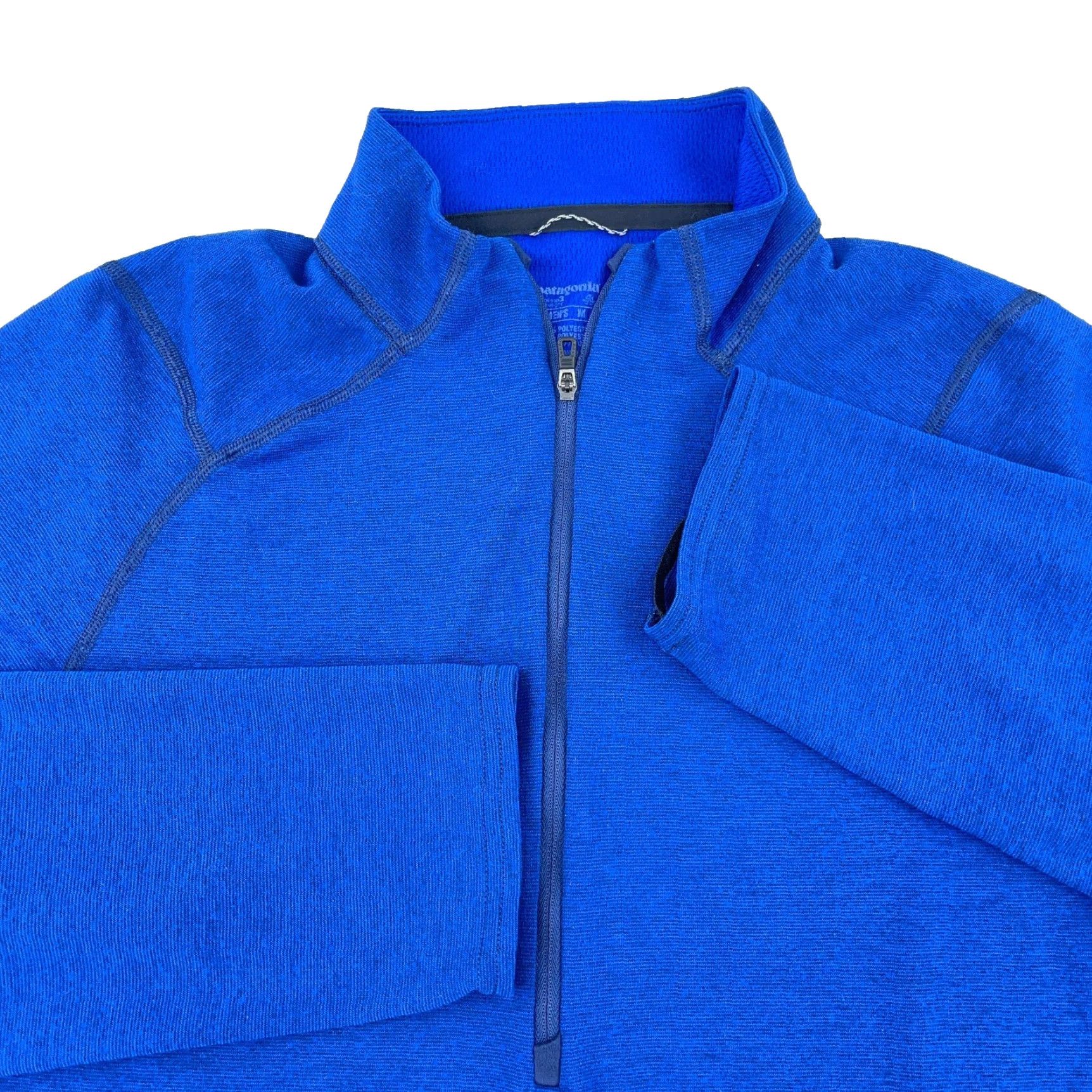 Patagonia Patagonia Shirt Men Medium Blue Pullover Capilene Midweight Base Layer Zip Capilene Midweight Cap Nike Size US M / EU 48-50 / 2 - 2 Thumbnail
