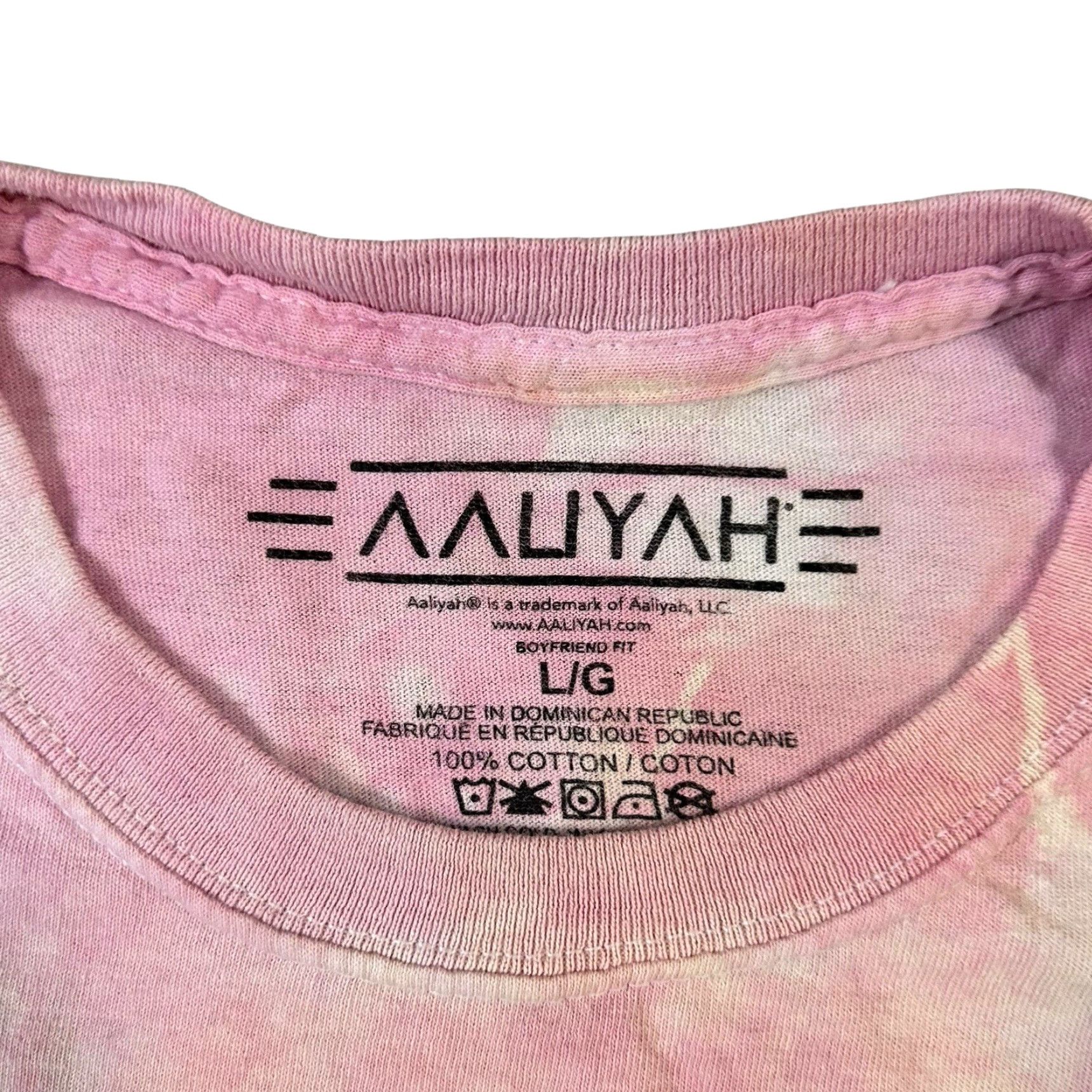 Pinko Aaliyah Graphic Tee Shirt Pink L Short Sleeve Crew Neck T-Shirt Unisex Adults Size US L / EU 52-54 / 3 - 2 Thumbnail