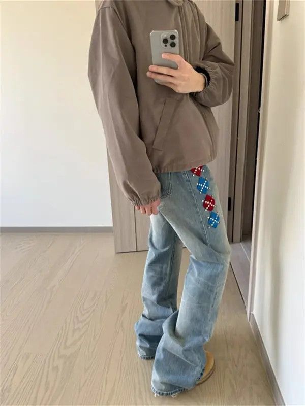 Jean Fujita x Mari Vintage Blue Jeans Street Style Size US 33 - 6 Thumbnail