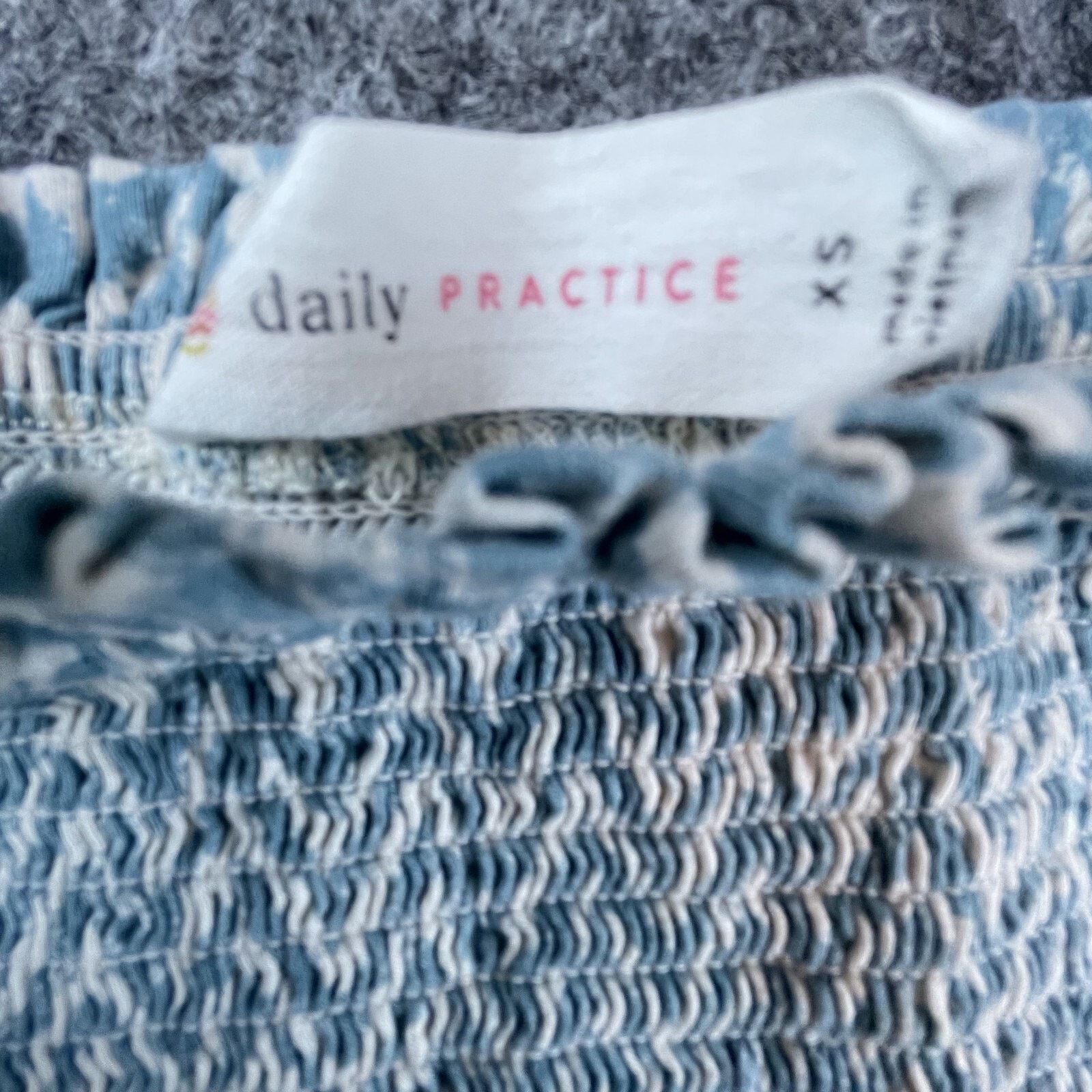 Anthropologie Anthropologie Daily Practice Tiered Dress Womens XS Blue Size XS / US 0-2 / IT 36-38 - 3 Thumbnail
