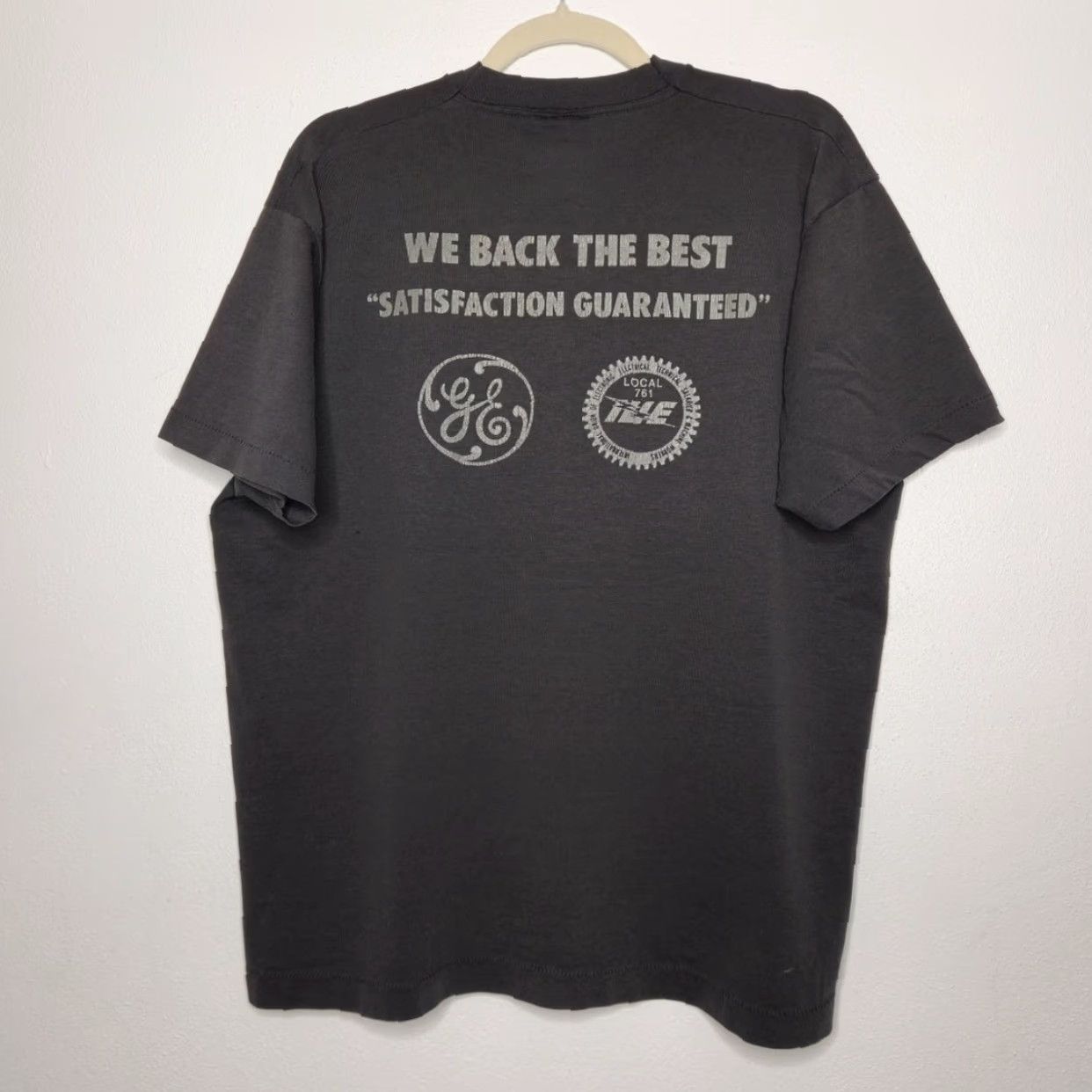 Vintage VINTAGE GE Shirt Black Unisex Adults M Size US M / EU 48-50 / 2 - 7 Thumbnail