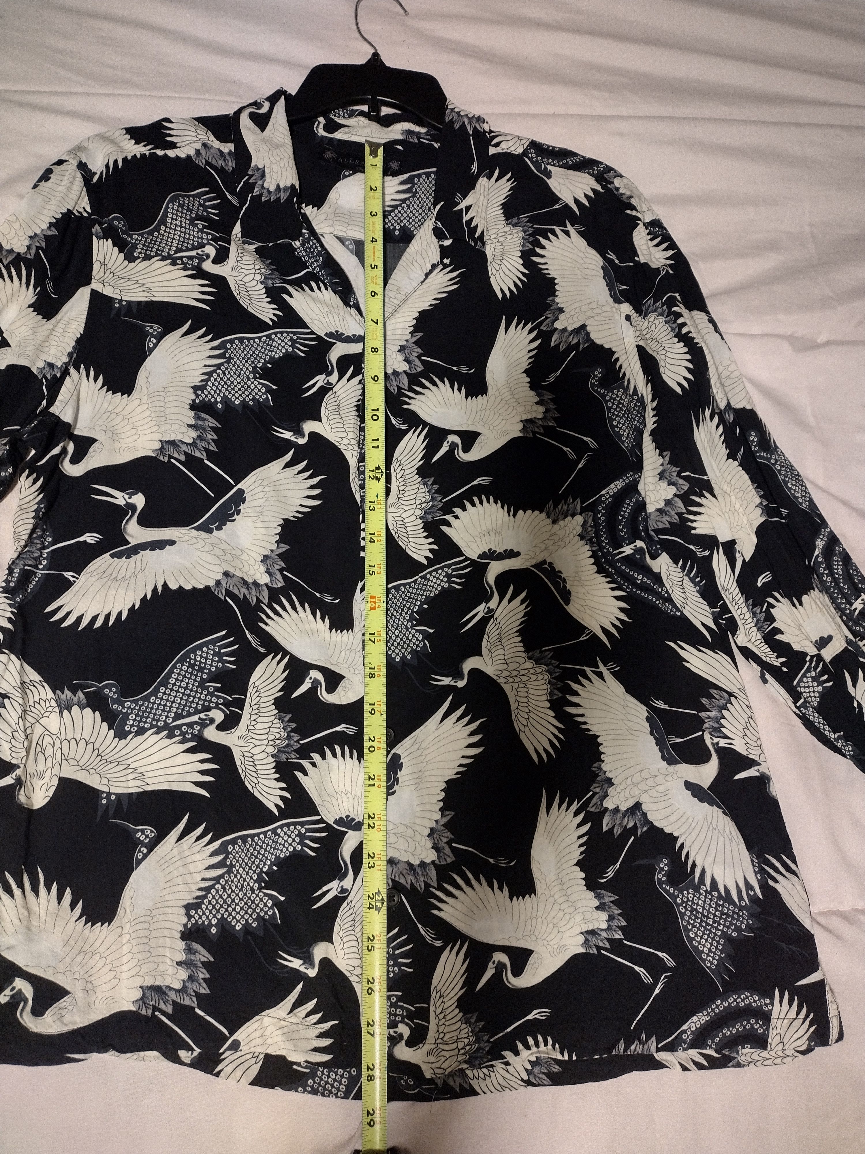 Allsaints Hawaiian shirt streetwear tusuru Size US XXL / EU 58 / 5 - 4 Thumbnail