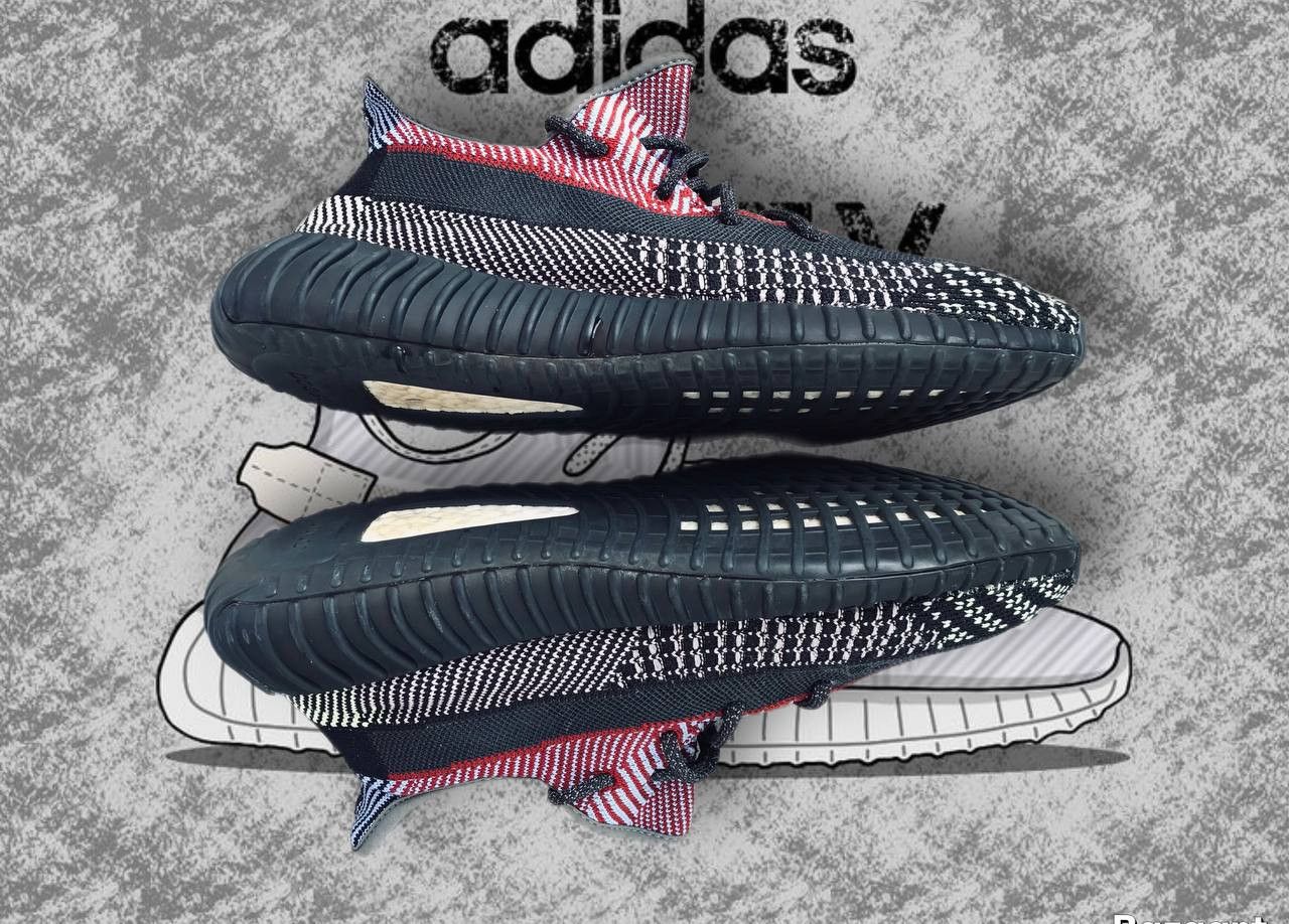 Adidas Adidas Yeezy Boost 350 V2 Yecheil Non-Reflective FW5190 Size US 10.5 / EU 43-44 - 8 Thumbnail