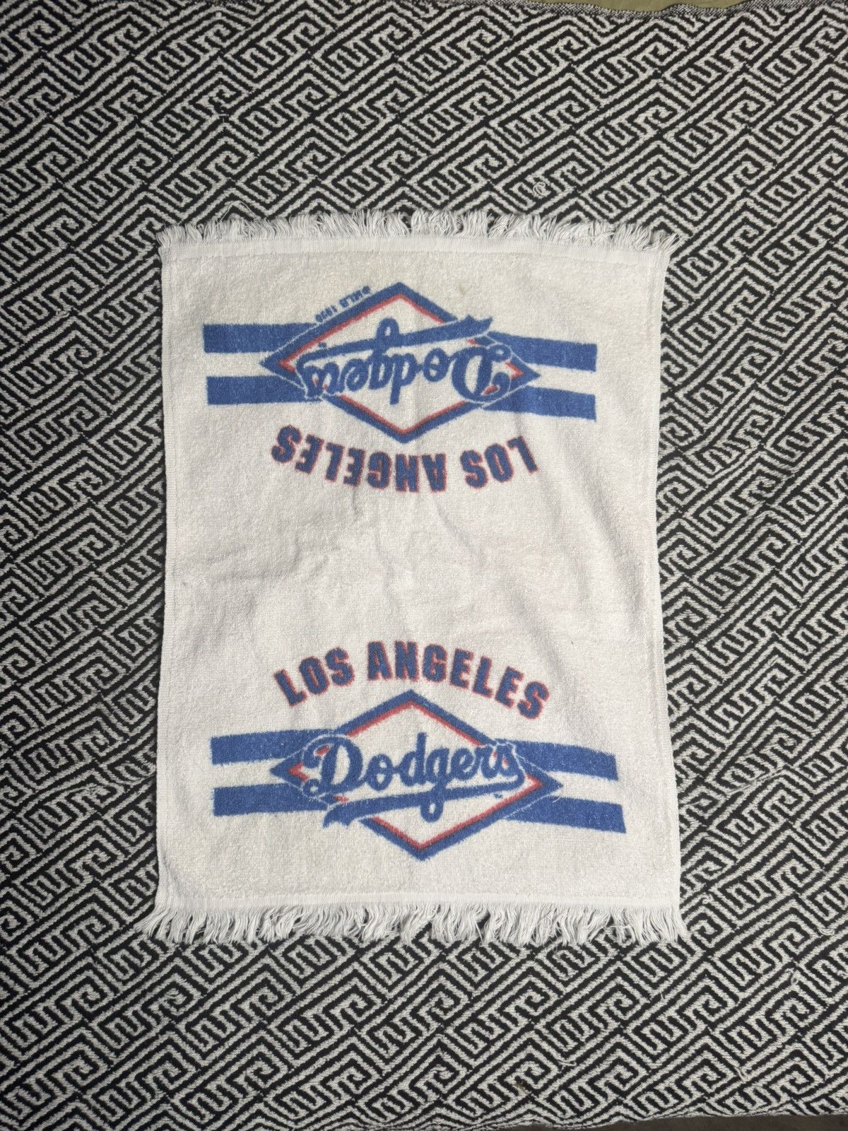 MLB 1985 Vintage Los Angeles Dodgers Fan Sweat Towel Size ONE SIZE - 17 Thumbnail
