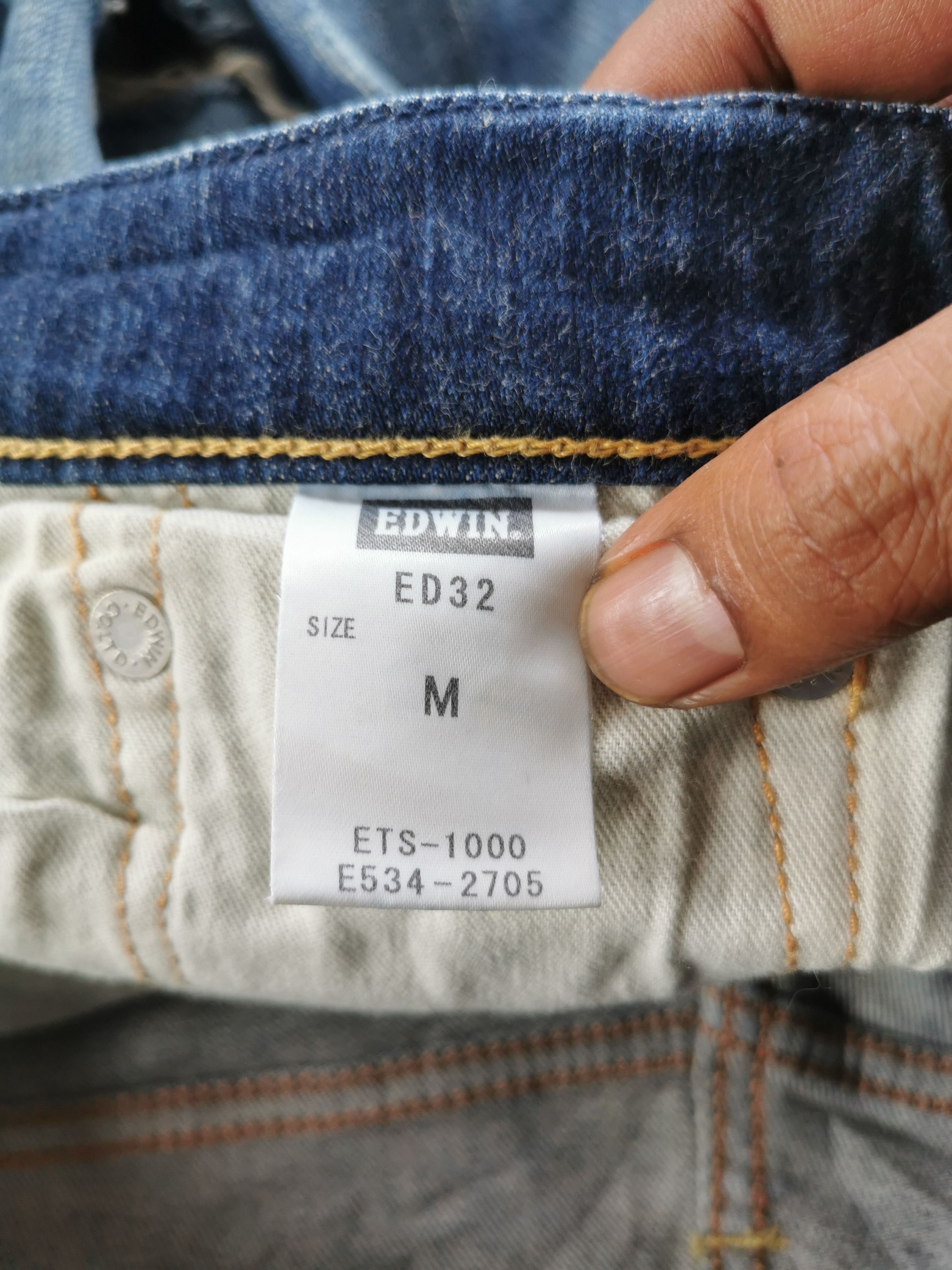 Edwin Avantgarde Edwin Distressed Slim Jeans Size US 32 / EU 48 - 8 Thumbnail