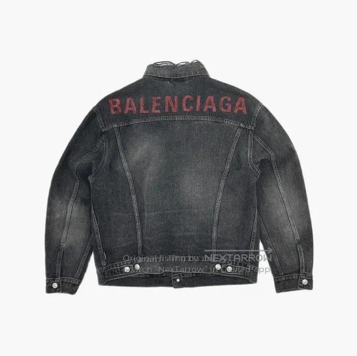 Balenciaga Balenciaga Black Casual Denim Jacket. Size US M / EU 48-50 / 2 - 3 Thumbnail