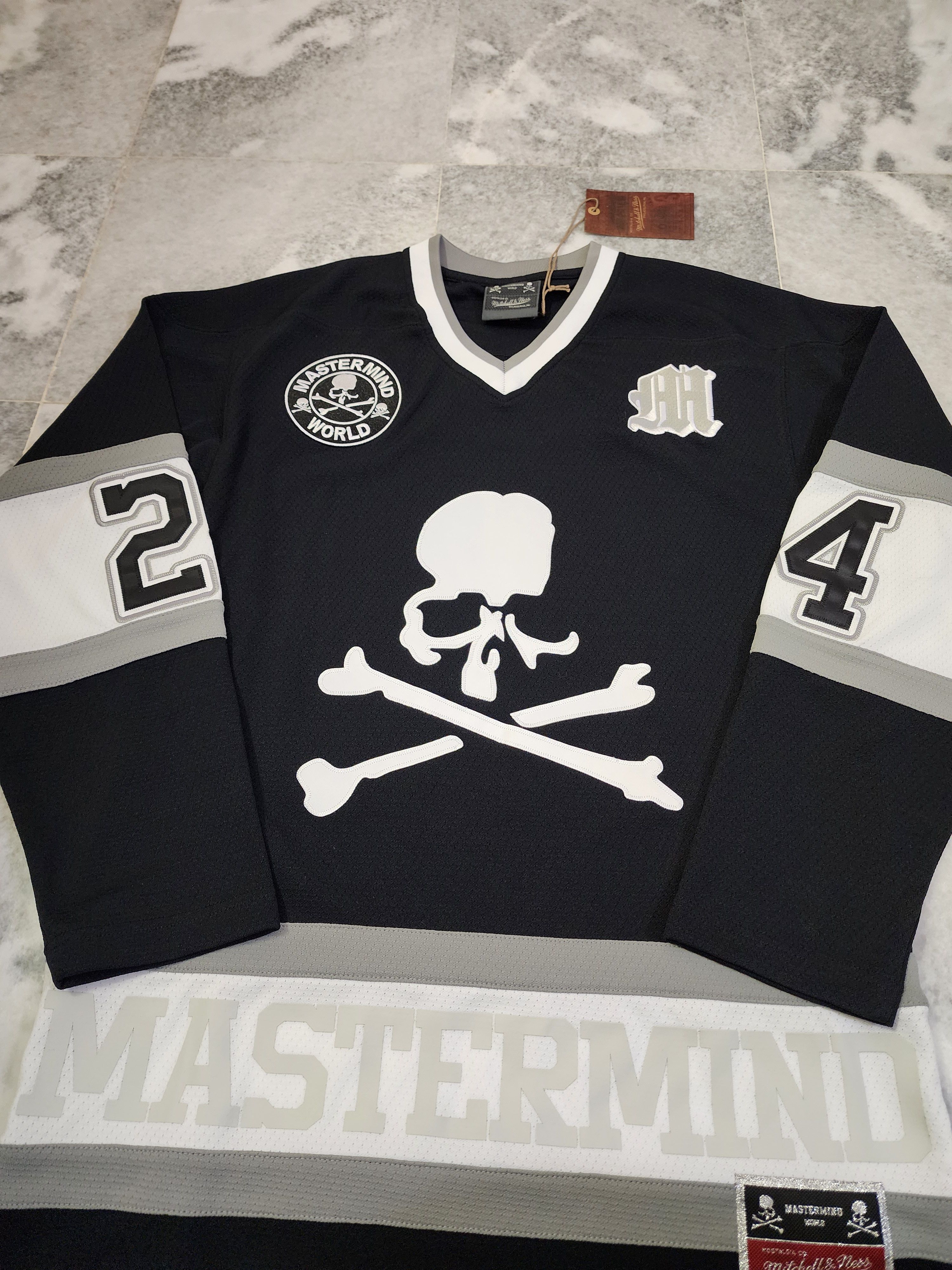 Mastermind Japan Mitchell & Ness x Mastermind Hockey Jersey Size US S / EU 44-46 / 1 - 3 Thumbnail