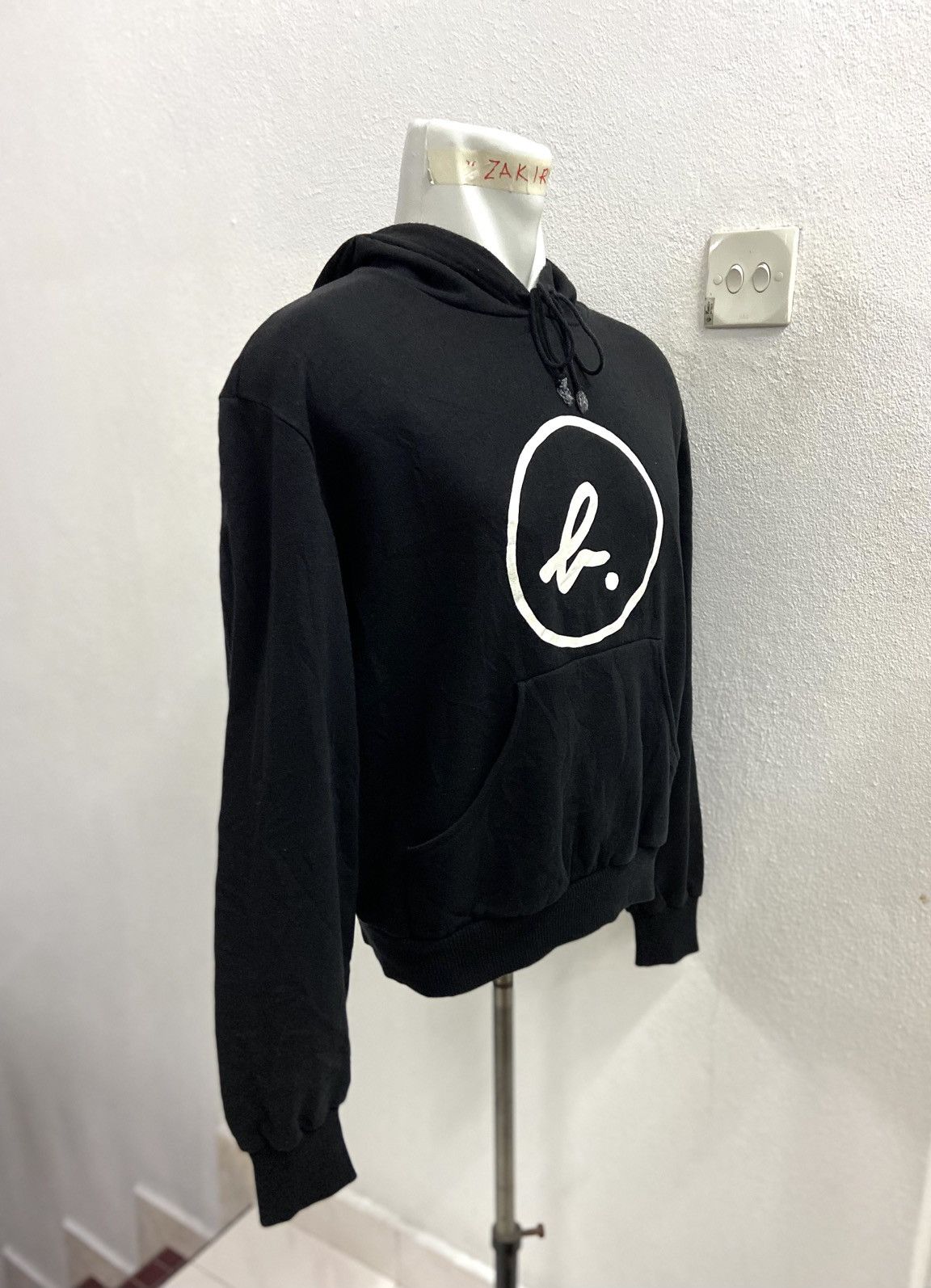 agnes b. Vintage Agnès B. "b." Logo Hoodie Size US S / EU 44-46 / 1 - 4 Thumbnail
