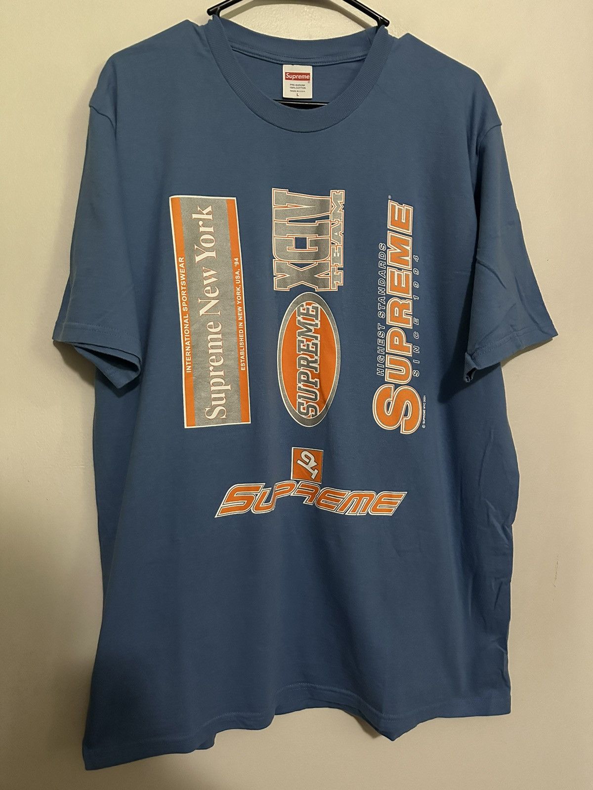 Supreme Supreme Multi Logos Tee Size US L / EU 52-54 / 3 - 1 Thumbnail