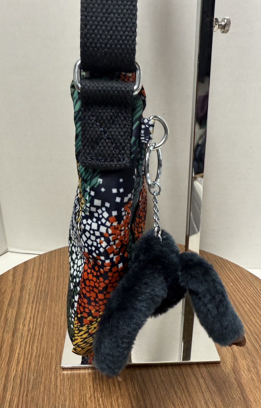 Other Kipling Crossbody Multicolor Splatter w Monkey Keychain NWOT Size ONE SIZE - 5 Thumbnail