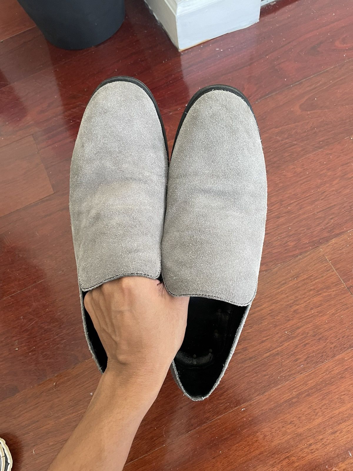Jakob Hetzer 1981 Ash Suede Loafers Size US 9 / EU 42 - 6 Thumbnail