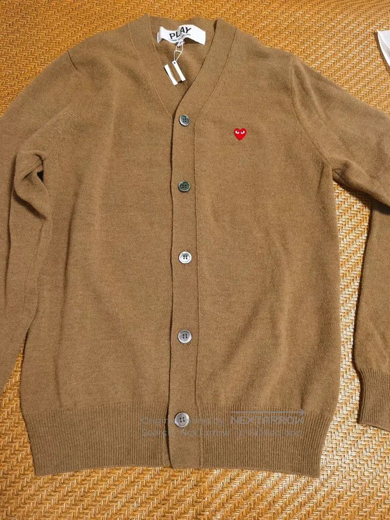 Comme Des Garcons Dark Camel Cardigan Size S