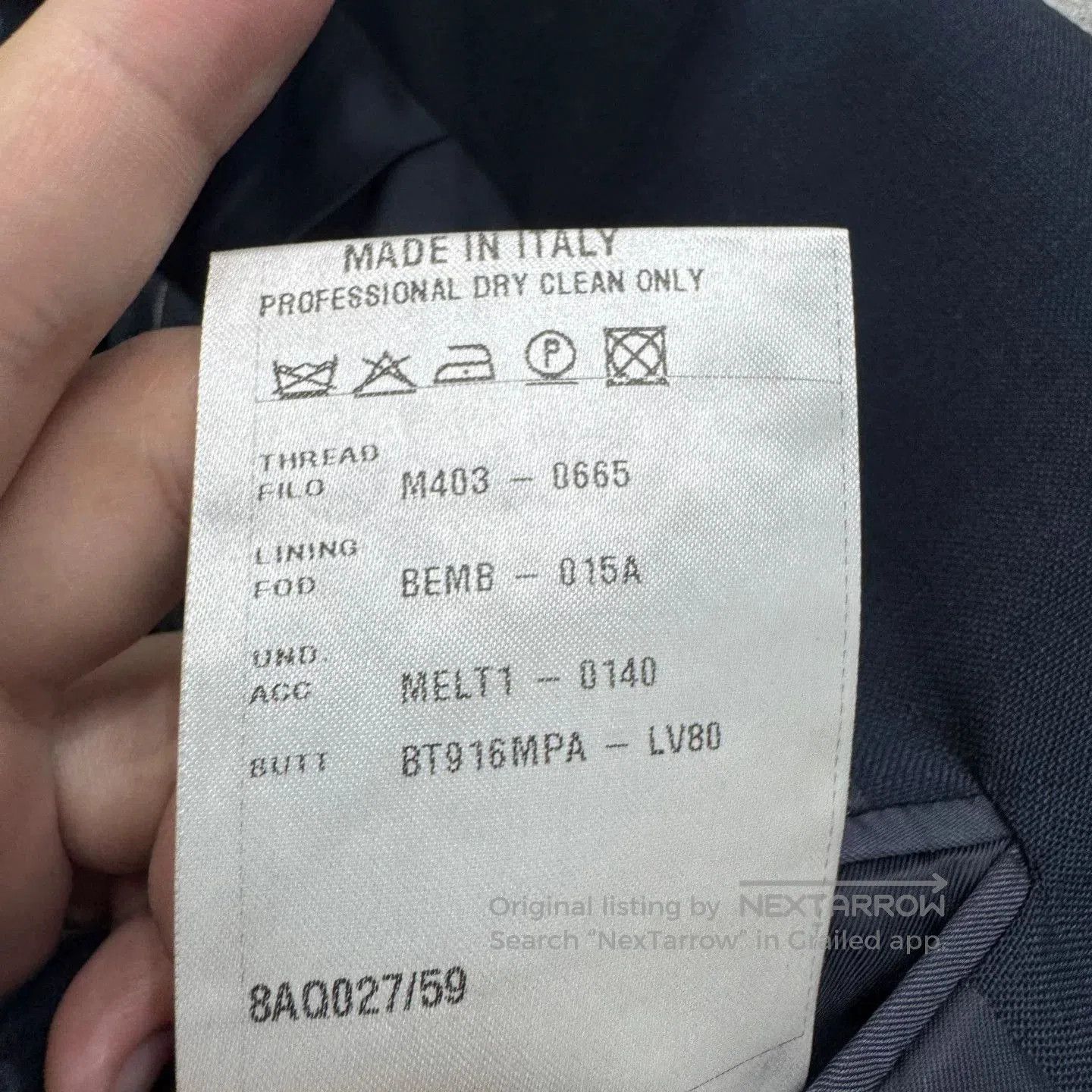 Lanvin Lanvin Wool Suit Blazer. Size US S / EU 44-46 / 1 - 4 Thumbnail
