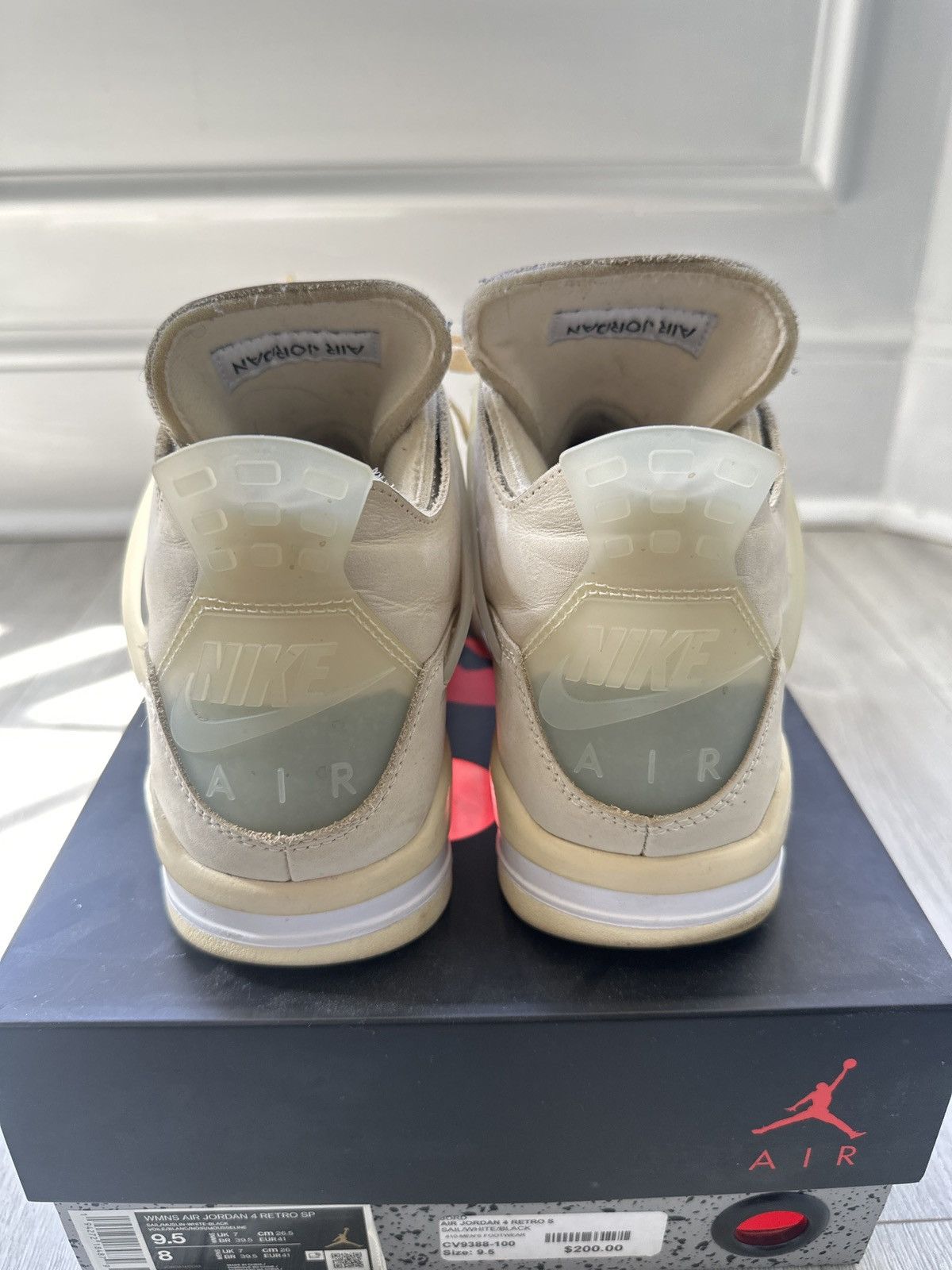 Jordan Brand Off White Air Jordan 4 Size US 8 / EU 41 - 4 Thumbnail