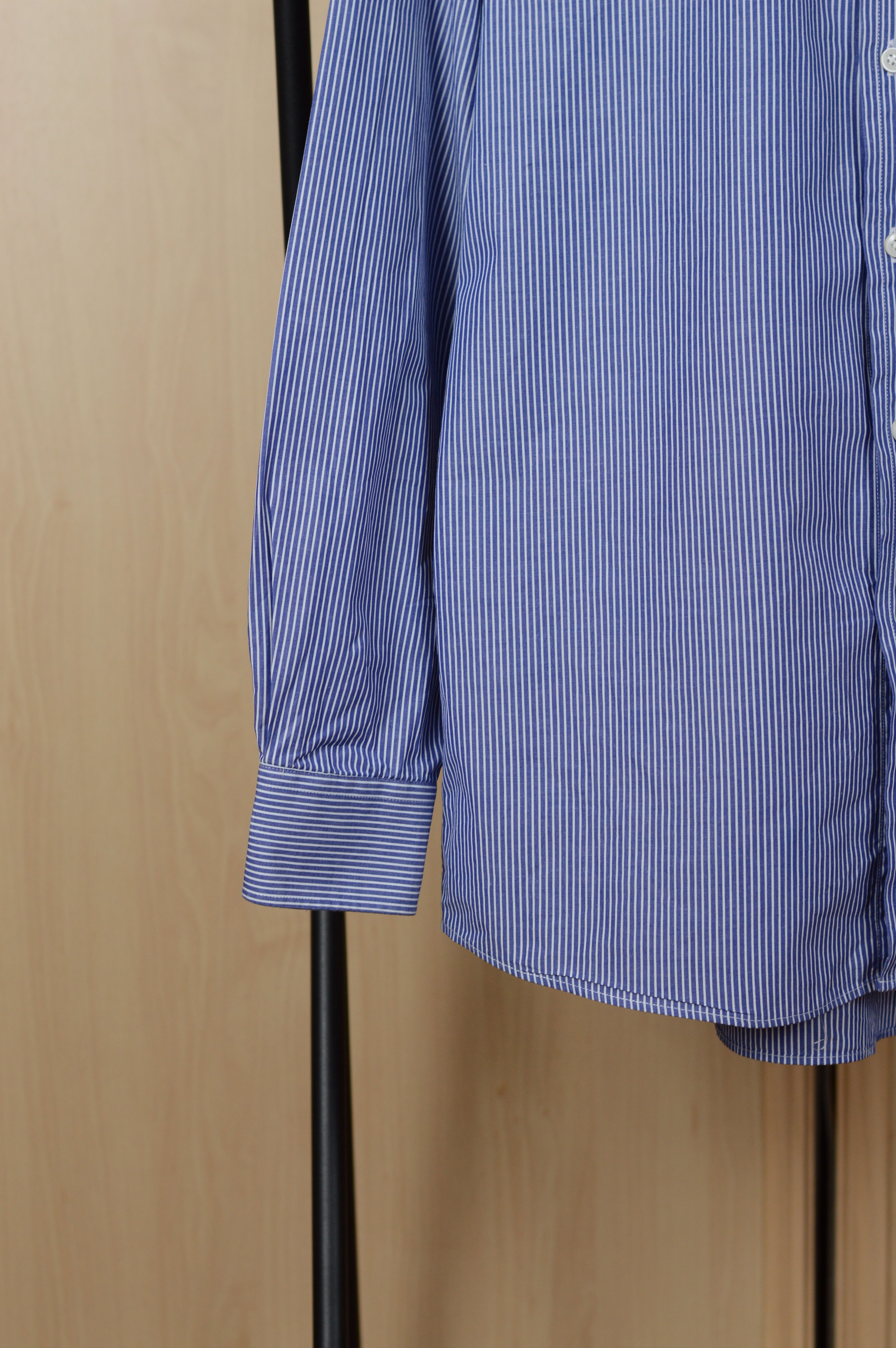 Designer × Savile Row Bernard Weatherill of Savile Row Formal Striped Shirt Size US L / EU 52-54 / 3 - 3 Thumbnail