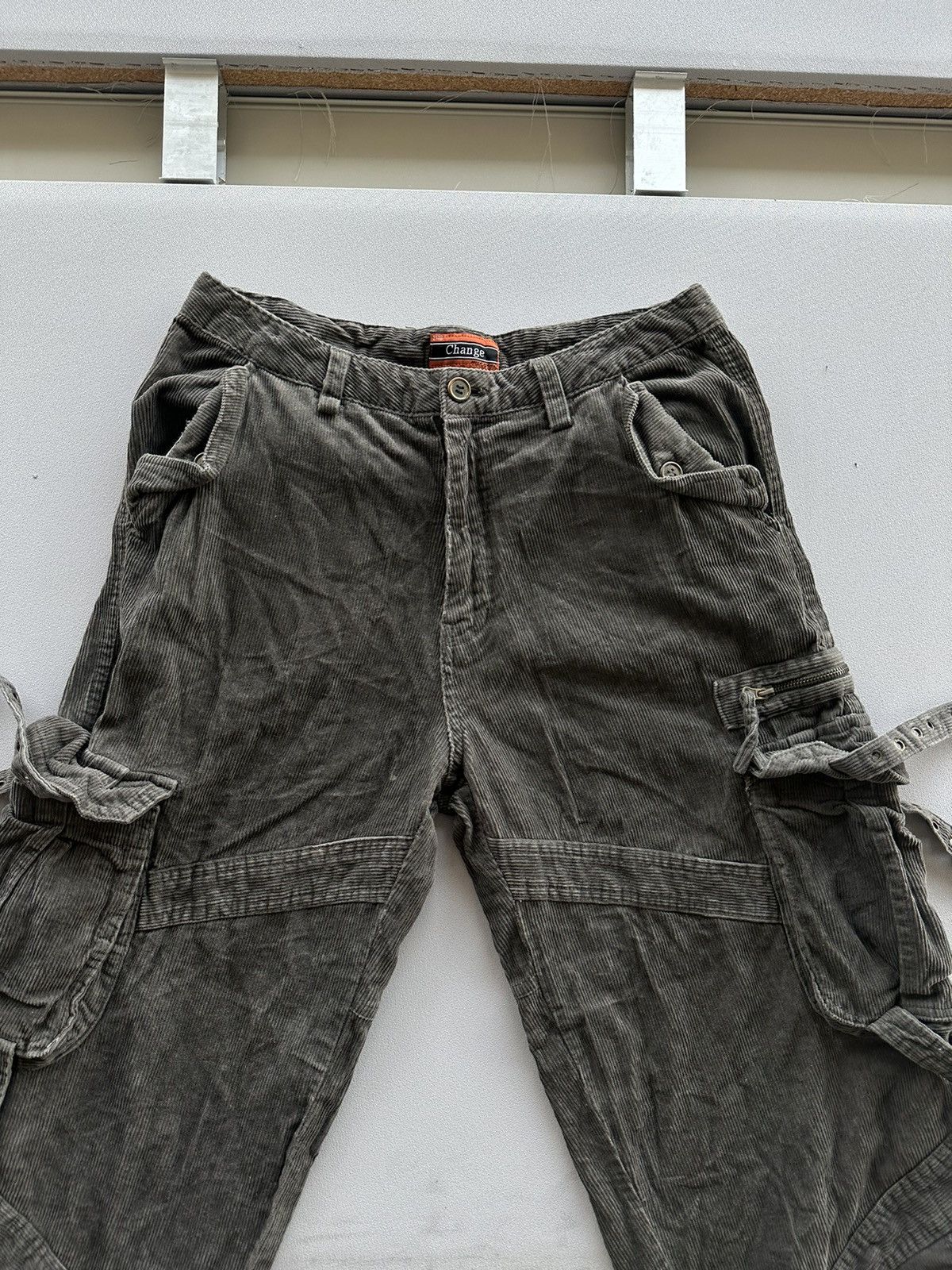 Other VTG Rare Changes Bondage Corduroy Cargo Pants Size US 32 / EU 48 - 3 Thumbnail