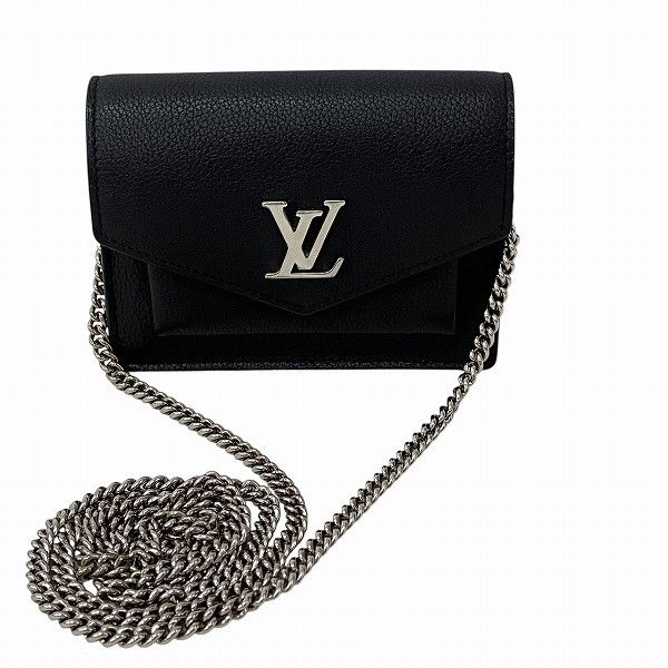Louis Vuitton Louis Vuitton Louis Vuitton Lockme Pochette Mylockme Mini Leather Shoulder Bag Leather Shoulder Bag M69183 Size ONE SIZE - 1 Thumbnail