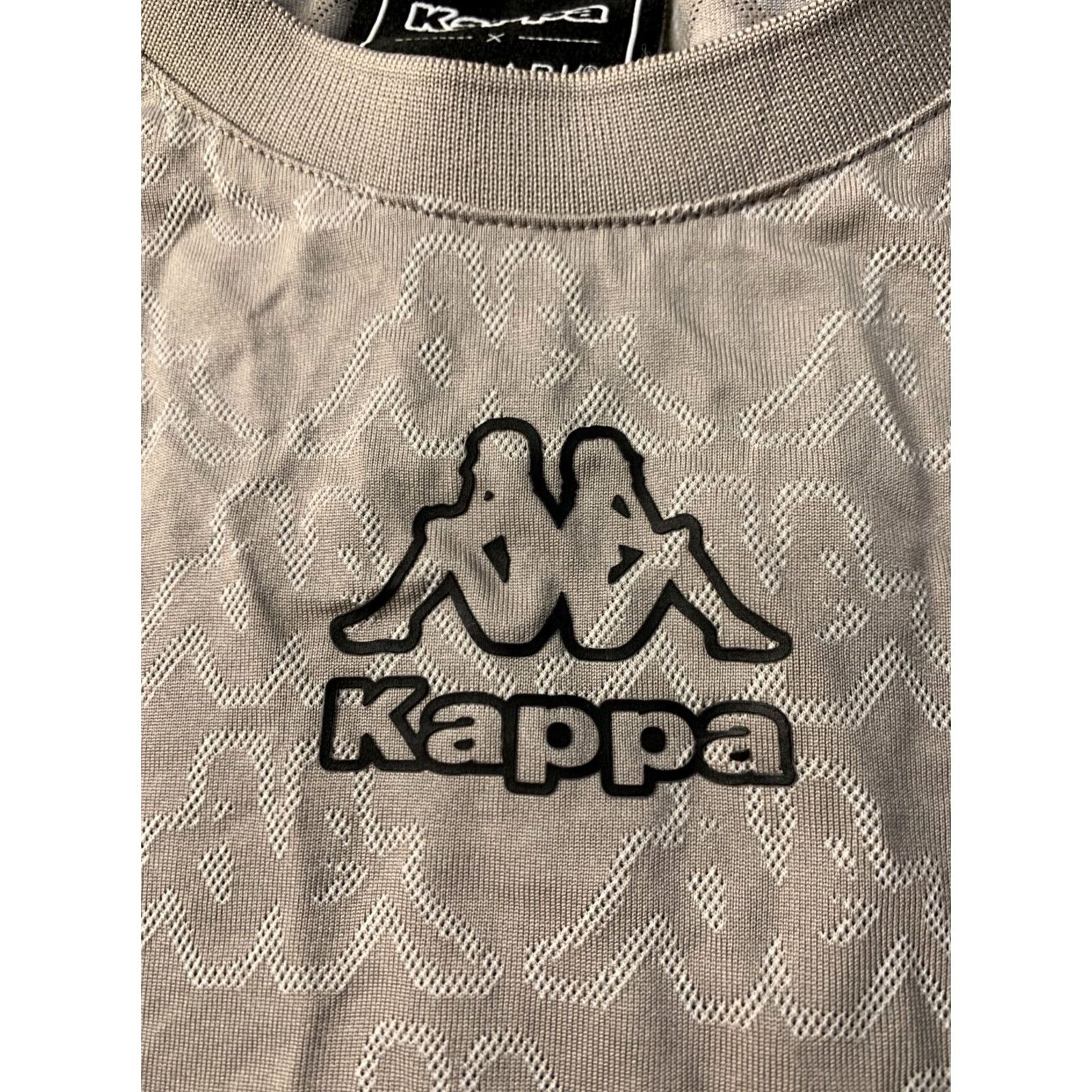 Kappa KAPPA x Primark Original Men Short Sleeve Shirt T-Shirt Jersey Tee Size L Gray Casual Basic Tee Shirts Mens Size US L / EU 52-54 / 3 - 3 Thumbnail