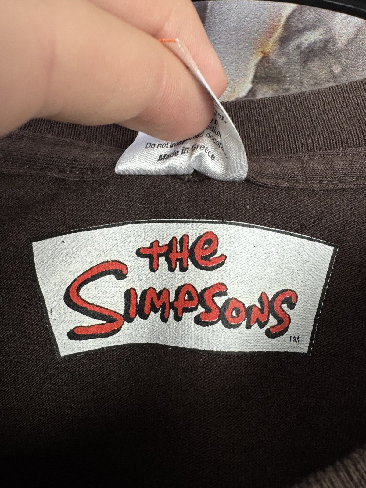 Liquid Blue × The Simpsons × Vintage Men’s The Simpsons T-Shirt Caution Man At Work Size XXL Size US XXL / EU 58 / 5 - 10 Thumbnail