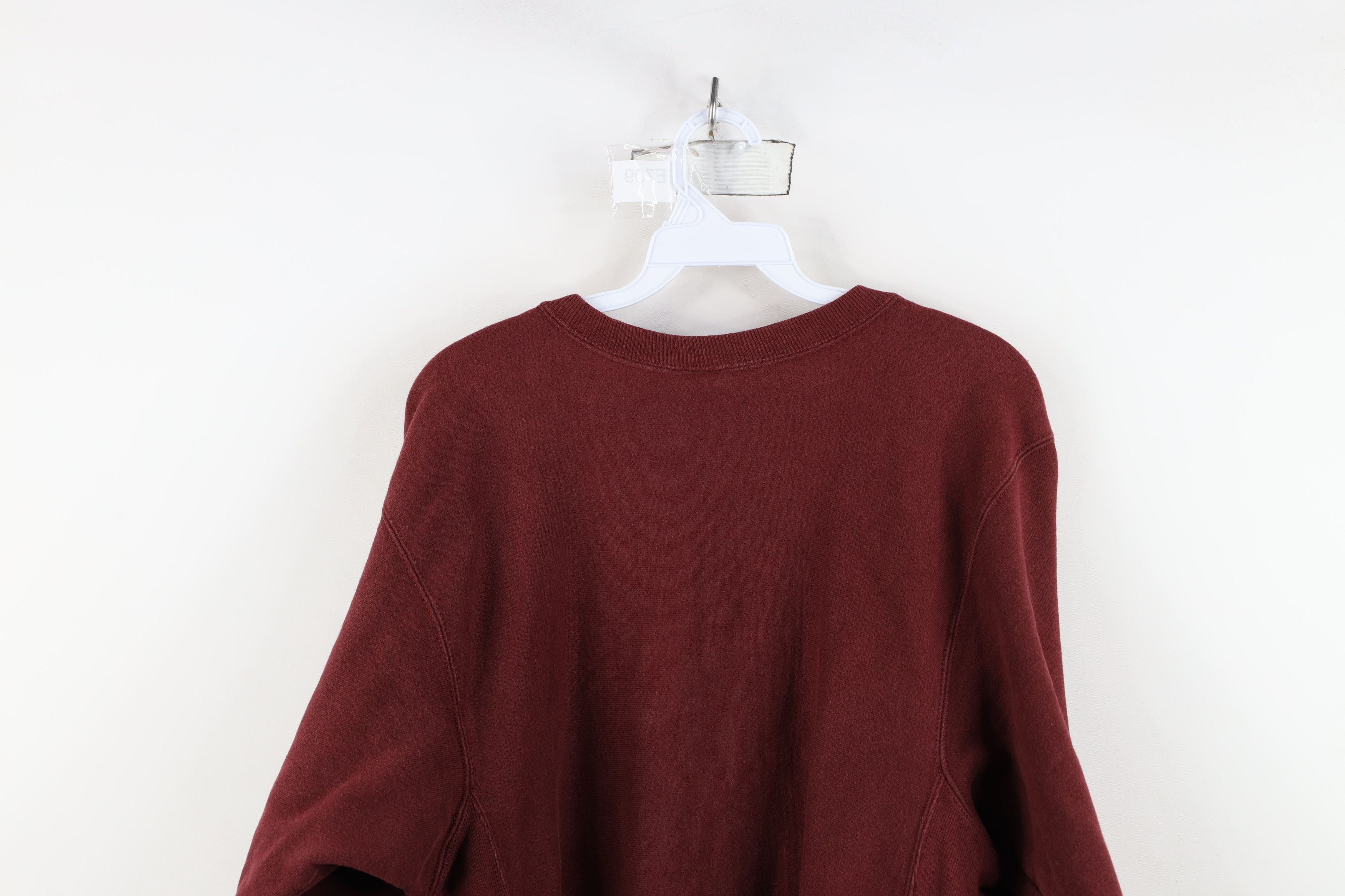 Champion Vintage 90s Champion Reverse Weave Crewneck Sweatshirt Red Size US S / EU 44-46 / 1 - 13 Thumbnail